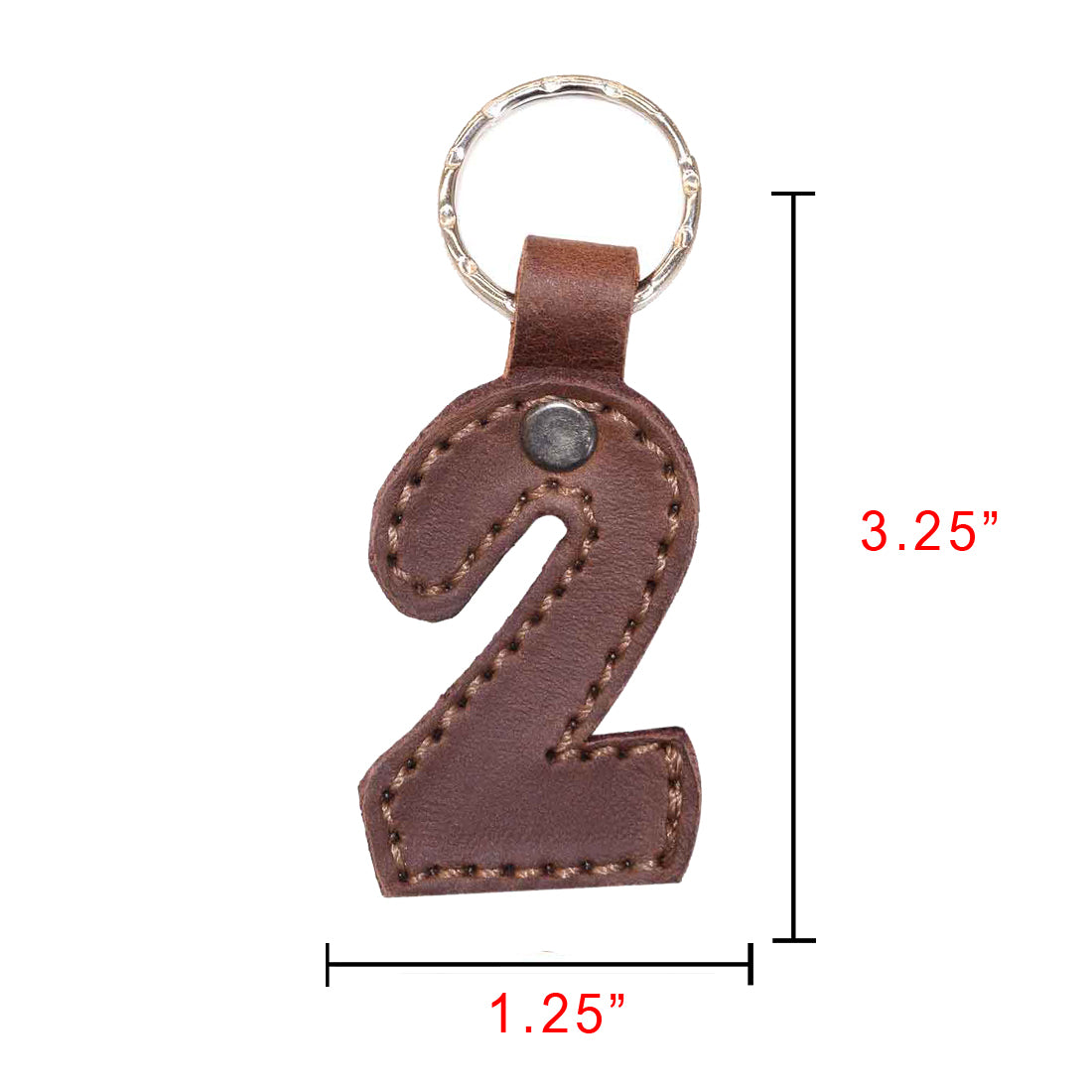 Number Keychain