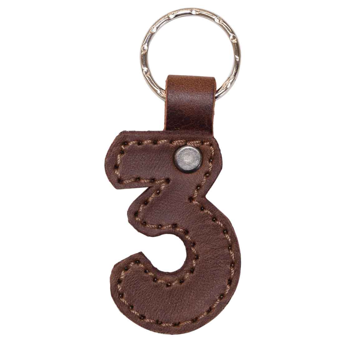 Number Keychain