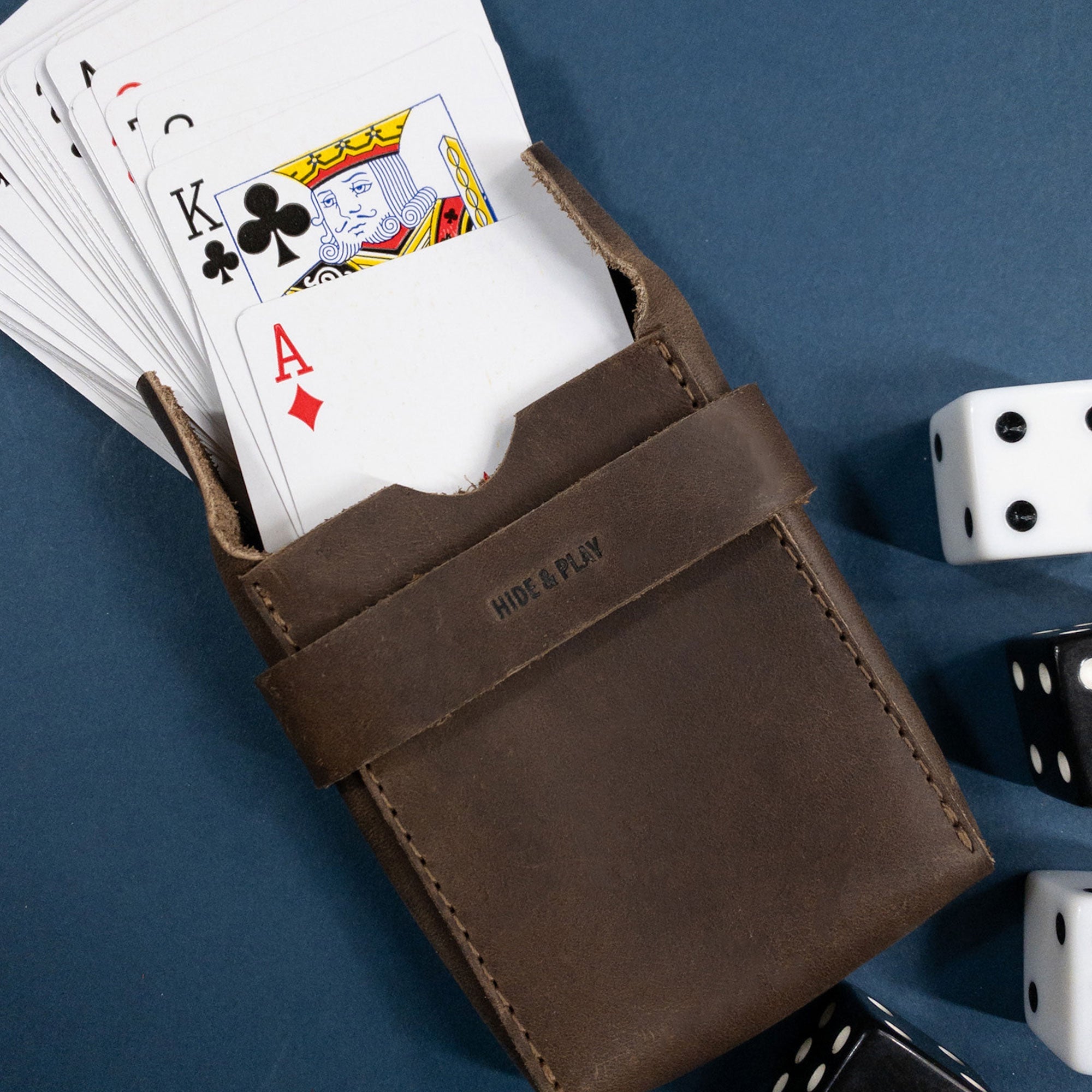 Playing Card Case - Stockyard X 'The Leather Store'