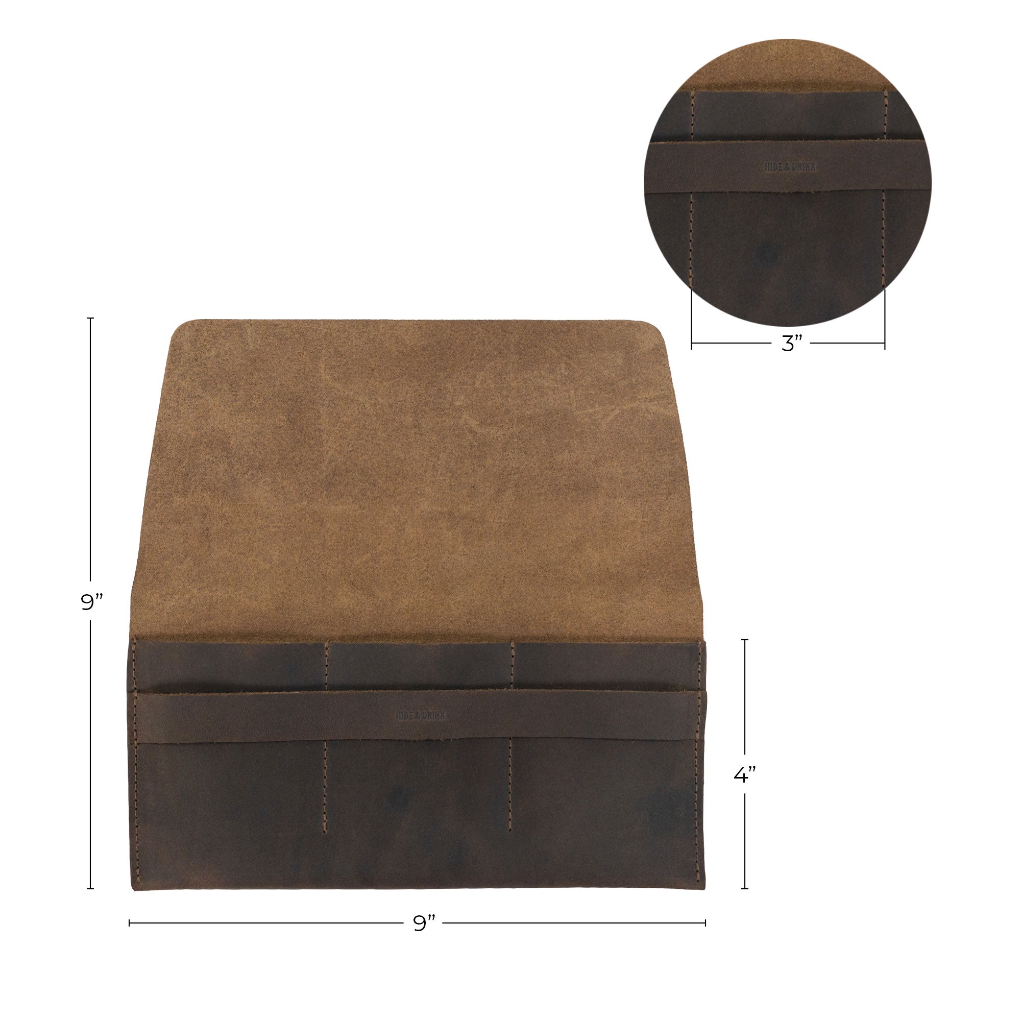 Triple Watch Case - Stockyard X 'The Leather Store'