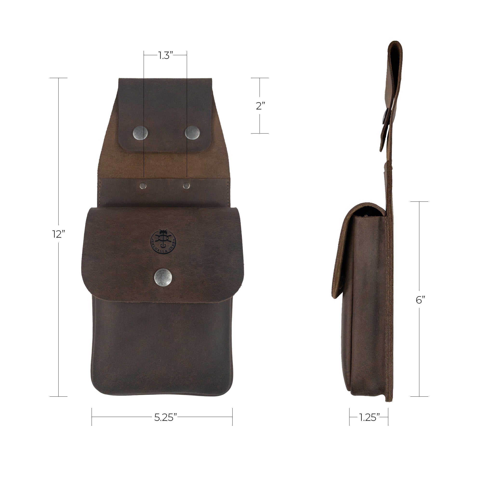 Archery Back Pocket Quiver - Stockyard X 'The Leather Store'