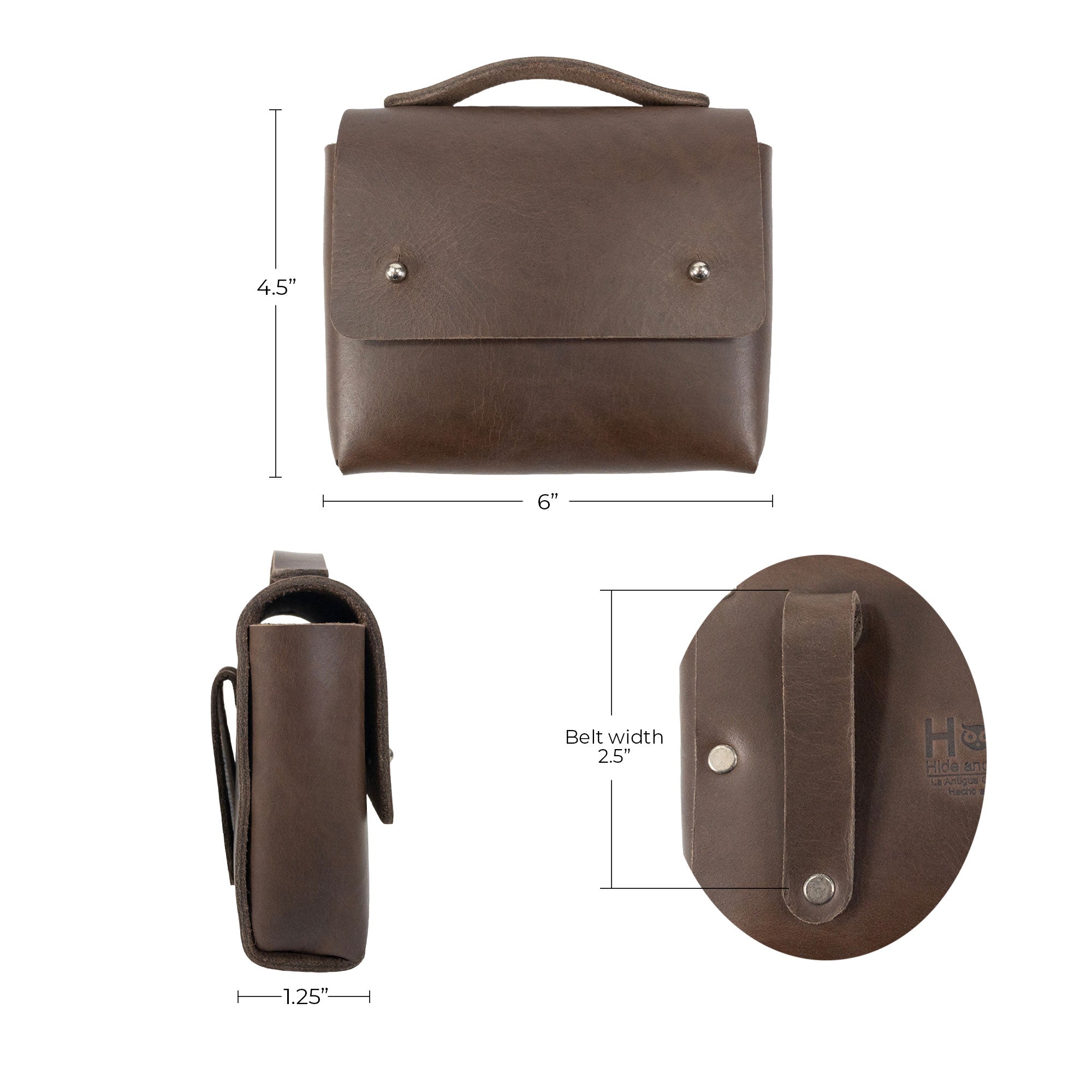 Horizontal Utility Pouch - Stockyard X 'The Leather Store'