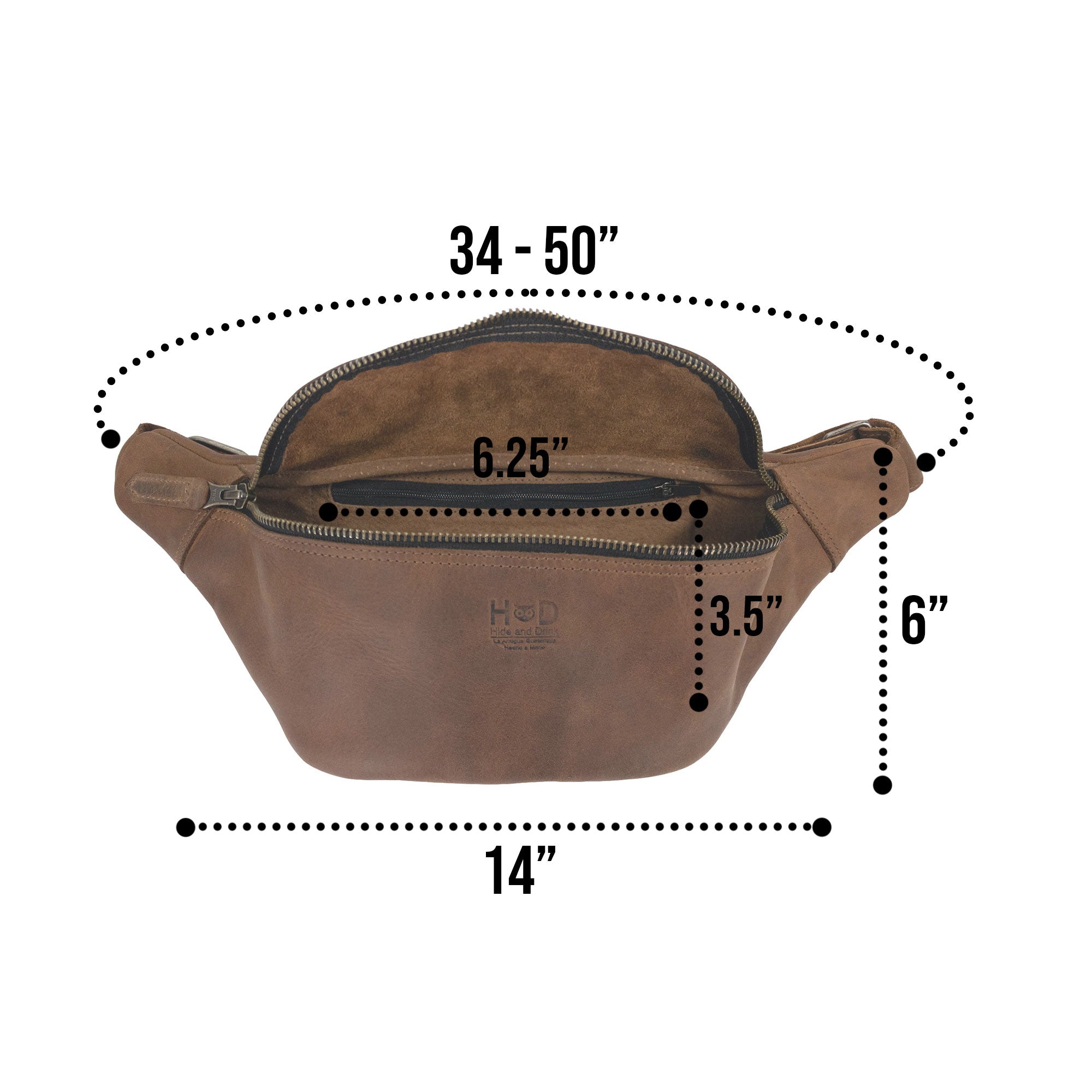 Traveler Fanny Pack - Stockyard X 'The Leather Store'