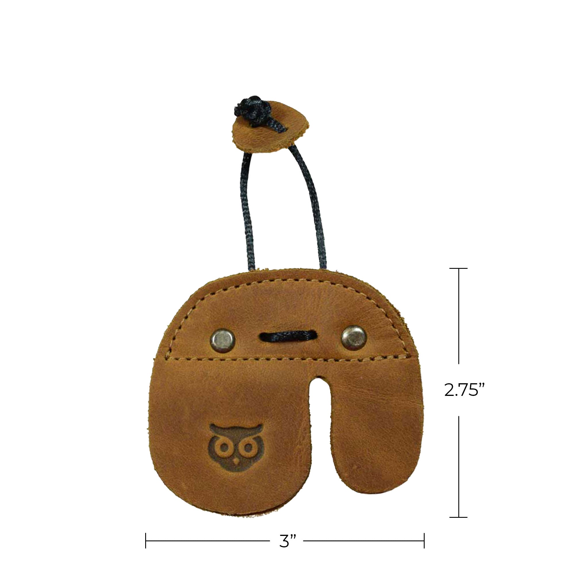 The Hide & Drink Left Handed Archery Finger Protector showcased in a vibrant color. This Archery Finger Tab serves as a Protect Guard for Recurve Bows, made with premium Full Grain Leather, emphasizing both quality and style in your shooting practice gear. Artisan-crafted in La Antigua Guatemala & Oaxaca Mexico for StockyardX.