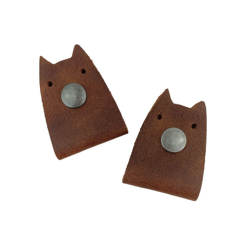 Cat Shaped Cord Keeper (2-Pack) - Stockyard X 'The Leather Store'