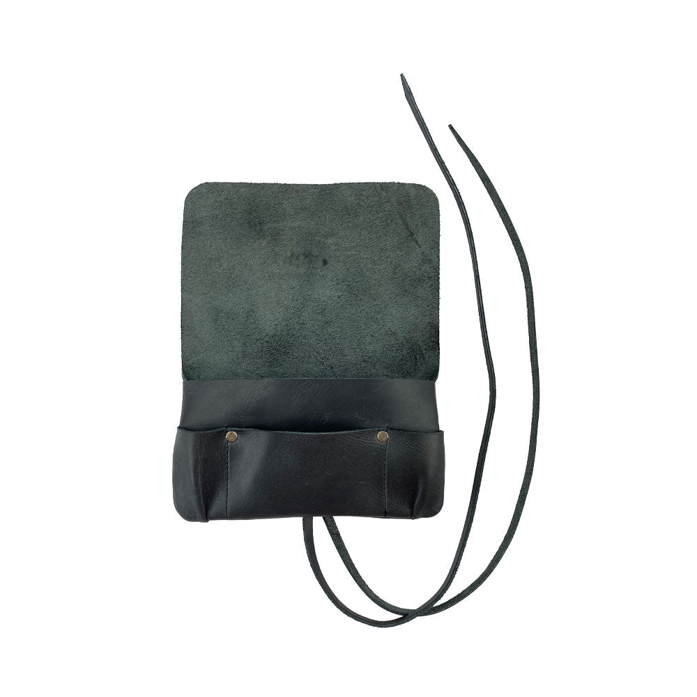 Hide & Drink Tobacco Pouch in unique color, a perfect vintage storage option for tobacco and accessories, made from exquisite artisan leather.