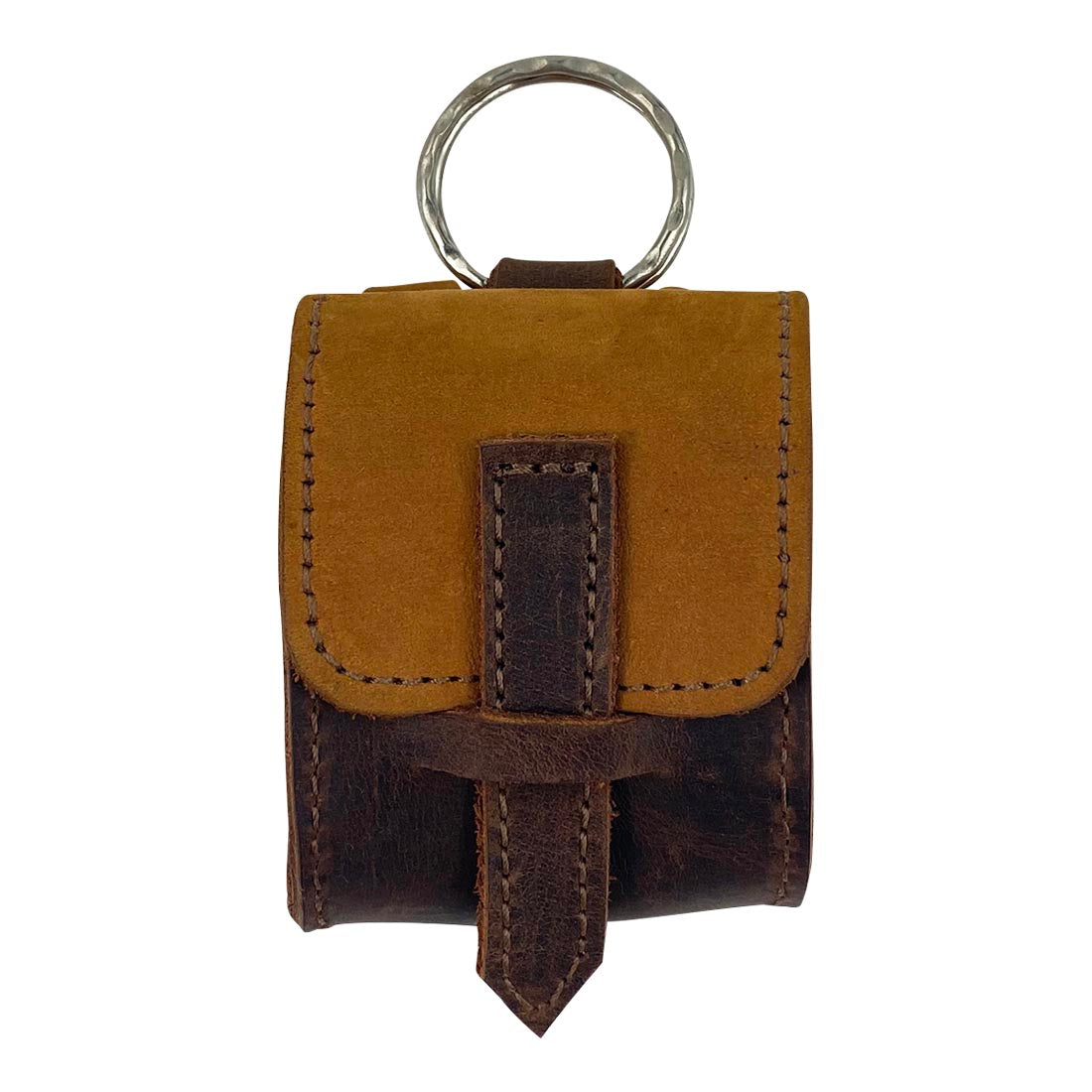 Airpod Case Mini Backpack Keychain - Stockyard X 'The Leather Store'