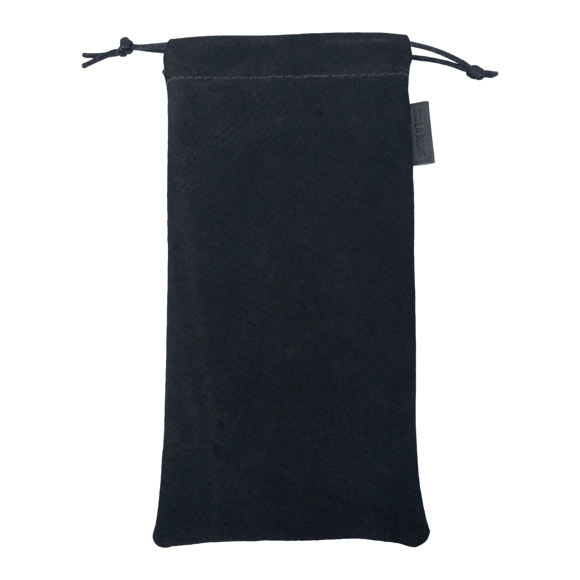 Hide & Drink Drawstring Bag for Pipe, made from attractive sheepskin leather. This stylish bag serves as multipurpose storage for your tobacco pipe, reflecting the artistry of craftsmen in Guatemala & Oaxaca.