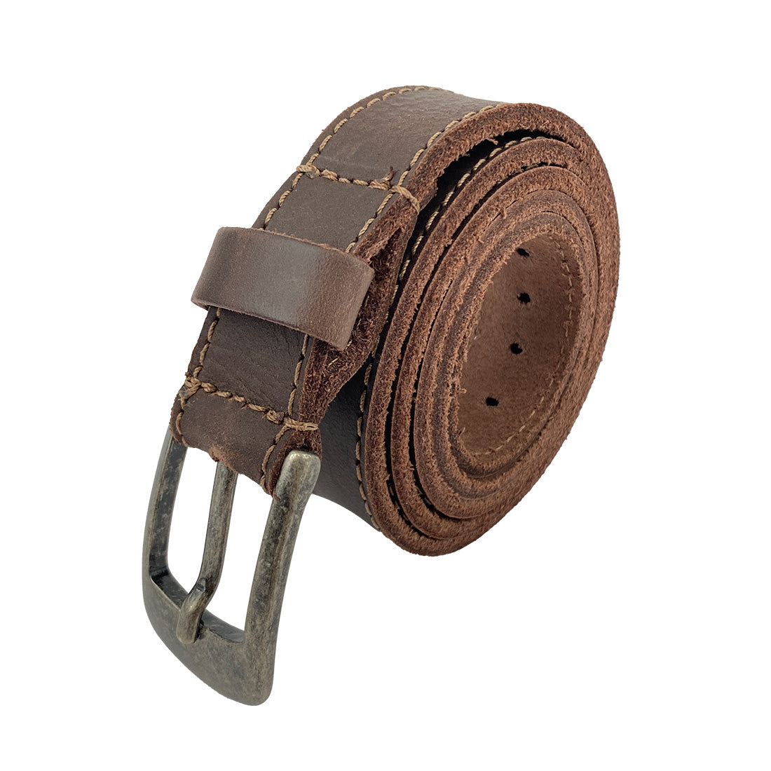 Big Boys' & Girls' Two Row Stitch 1" Belt - Stockyard X 'The Leather Store'