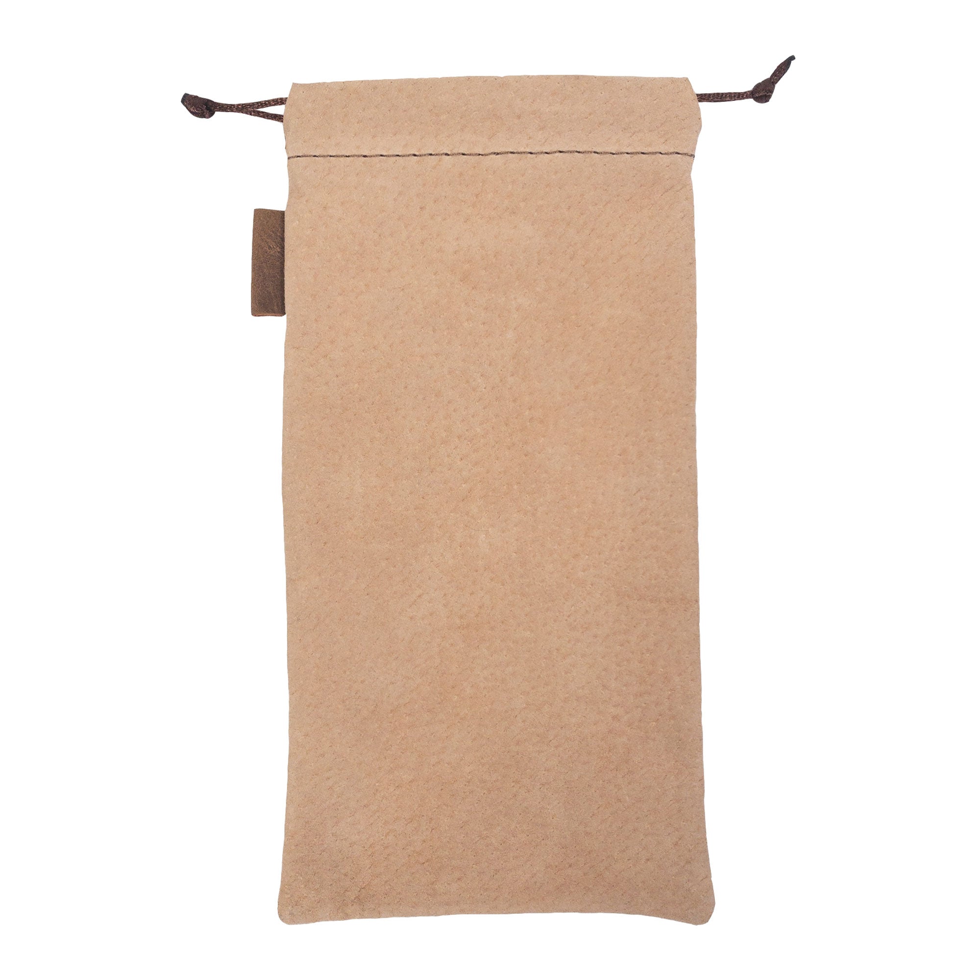 Hide & Drink Drawstring Bag for Pipe, made from luxurious sheepskin leather. Perfect for your tobacco pipe, reflecting the artisanal care from small batch production in Guatemala & Oaxaca.