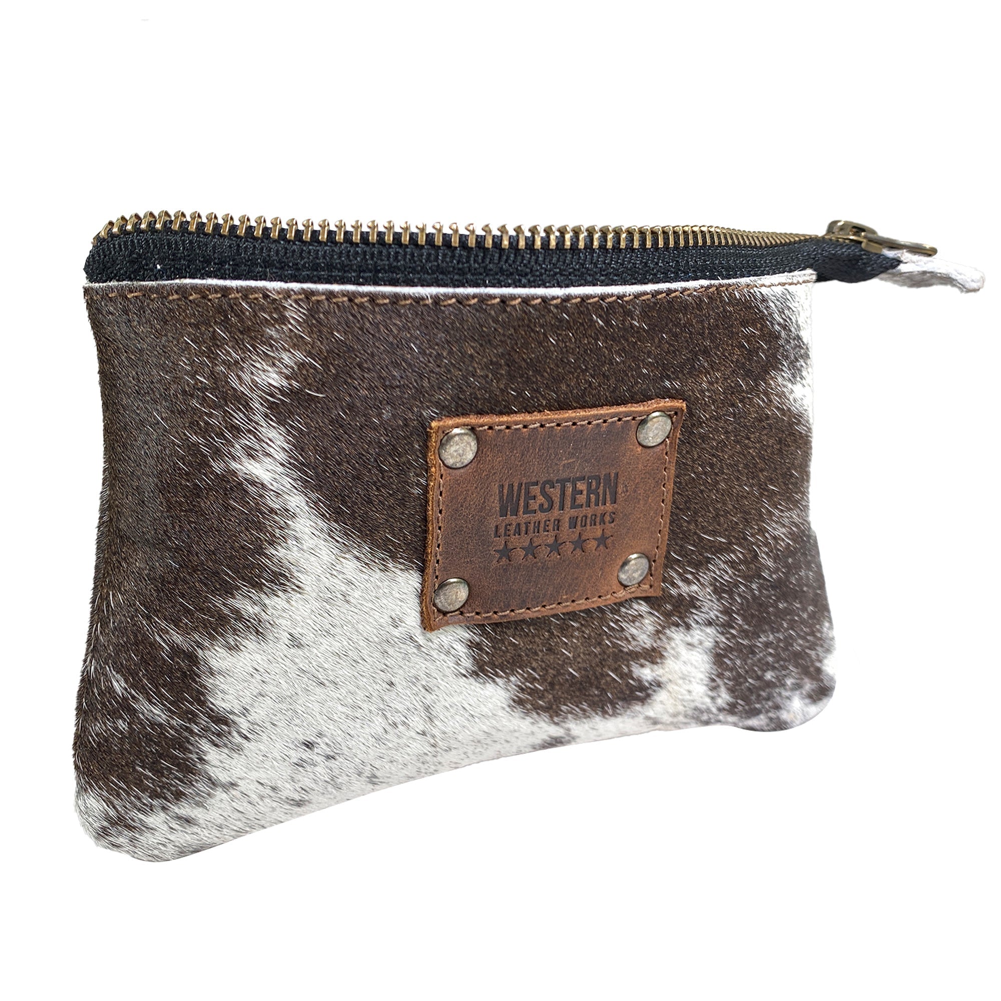 Furry Zippered Wallet - Stockyard X 'The Leather Store'