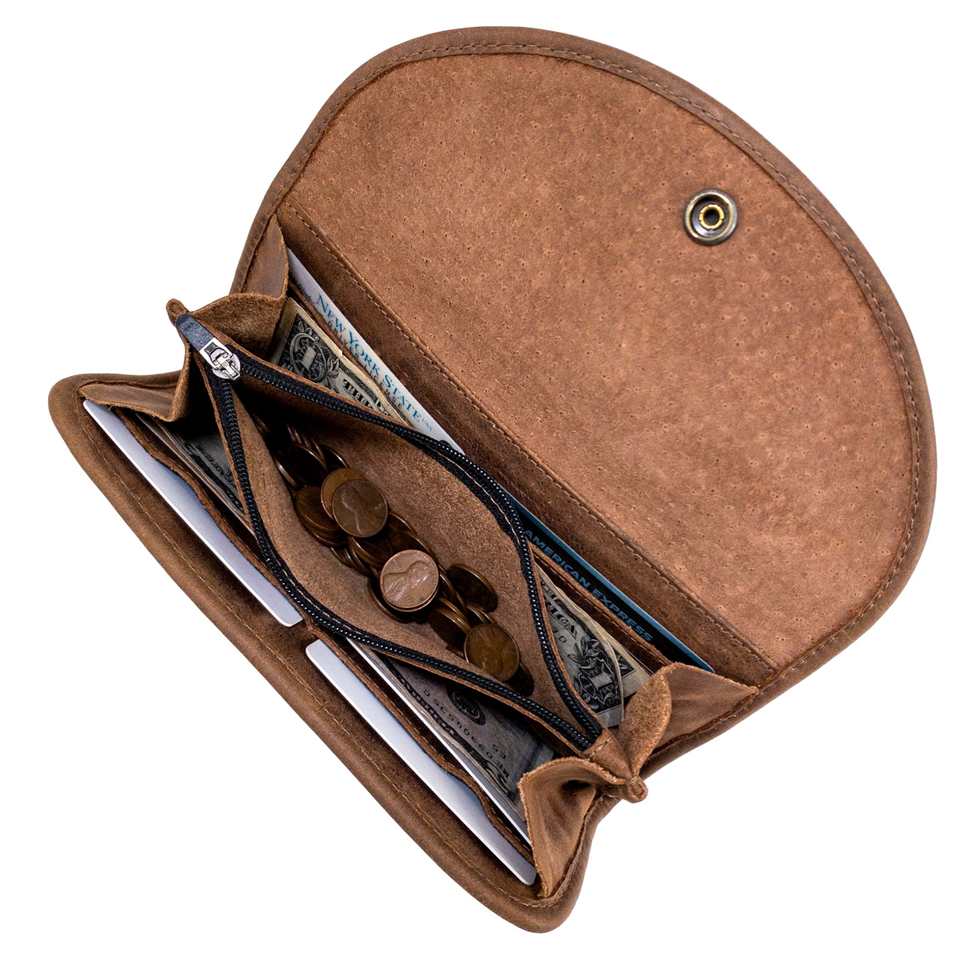 Single Snap Wallet - Stockyard X 'The Leather Store'