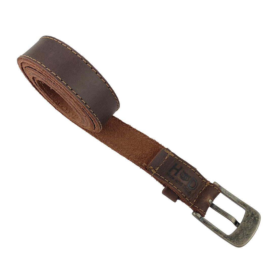 Big Boys' & Girls' Two Row Stitch 1" Belt - Stockyard X 'The Leather Store'