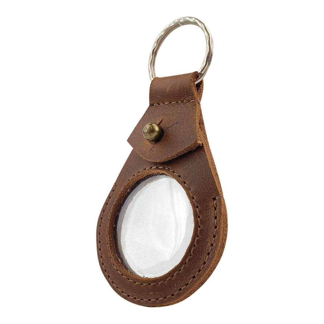 Medallion Holder Keychain - Stockyard X 'The Leather Store'