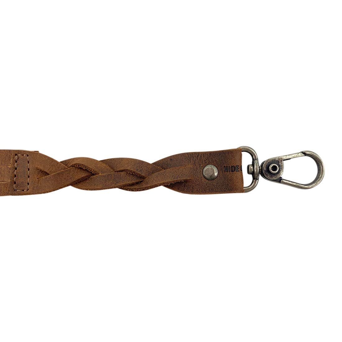 Triple Braided Keychain - Stockyard X 'The Leather Store'