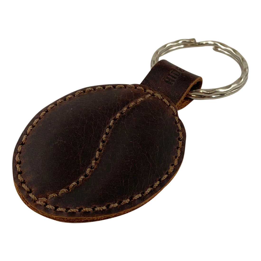 Roasted Coffee Bean Keychain - Stockyard X 'The Leather Store'