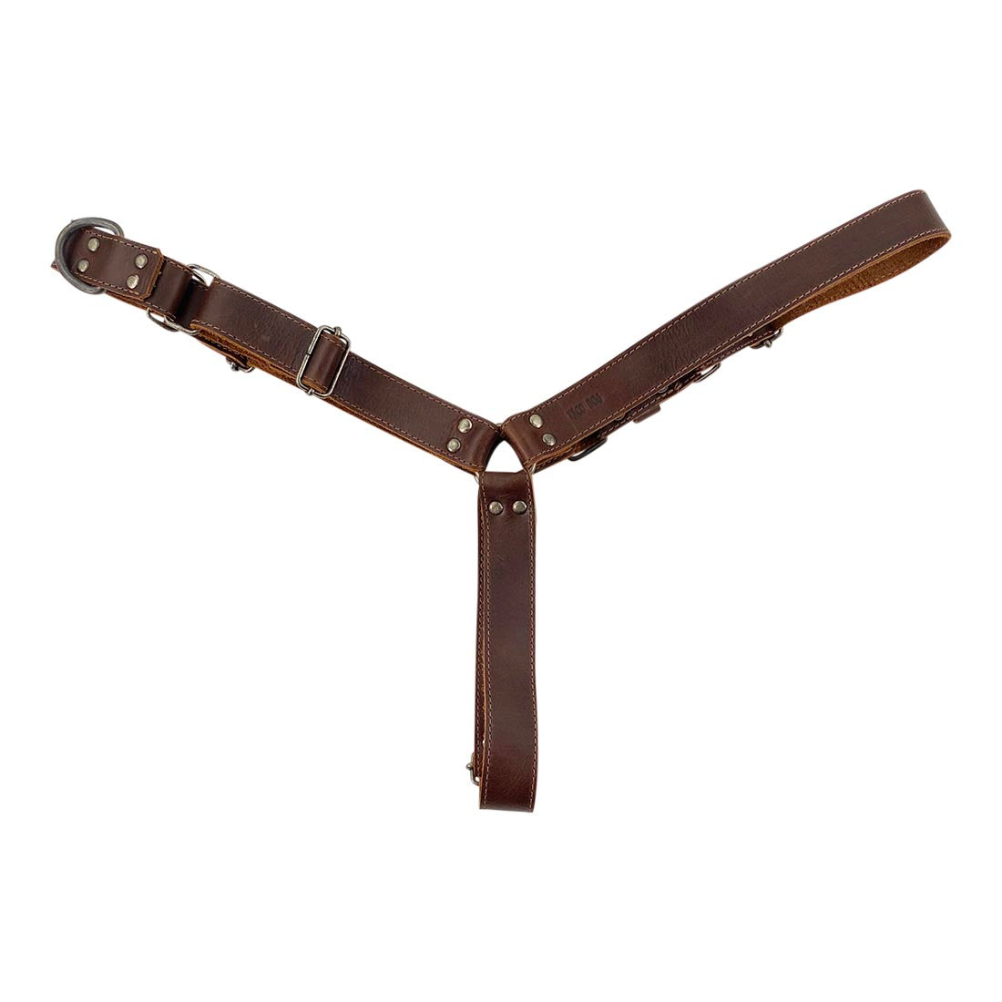 Easy Walk Leather Dog Harness - Stockyard X 'The Leather Store'