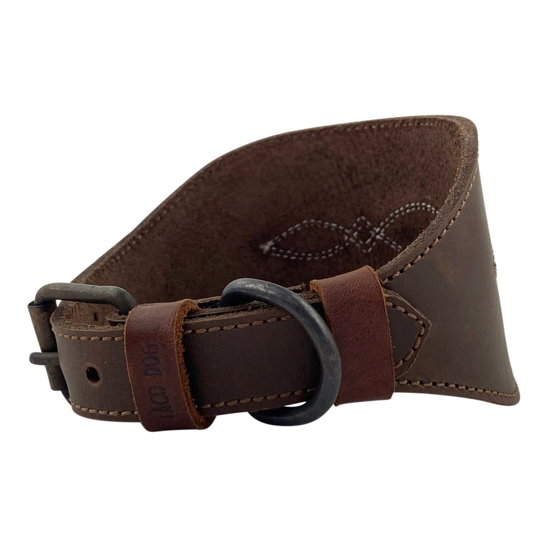 Sighthound Dog Collar - Stockyard X 'The Leather Store'