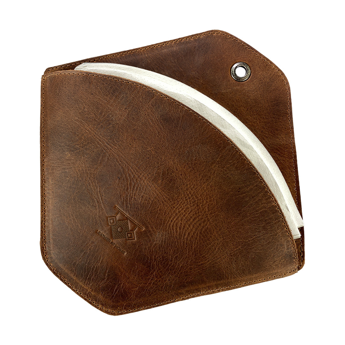 Coffee Filter Holder - Stockyard X 'The Leather Store'