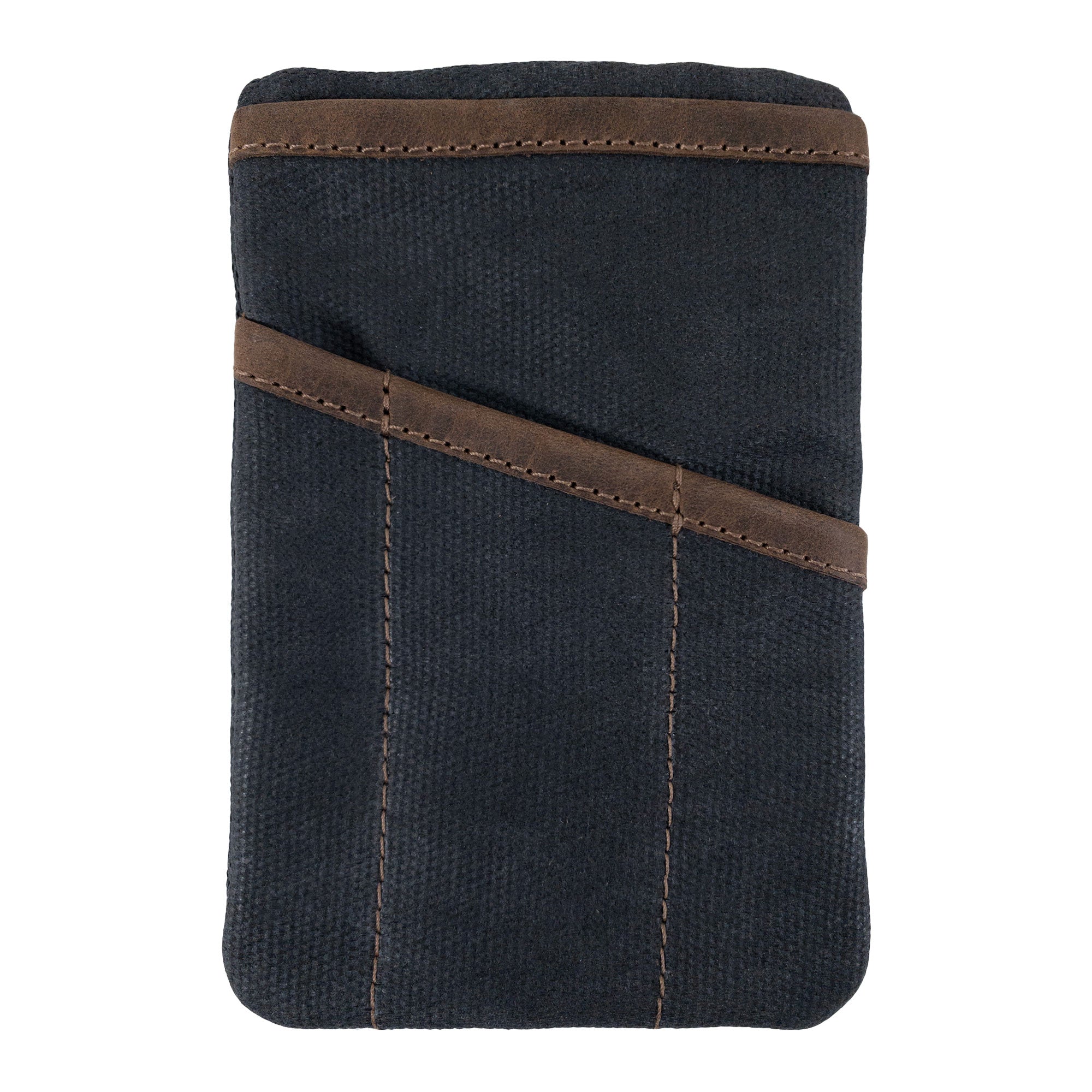 Back view of the red Multi-tool Pocket Pouch by Hide & Drink, showcasing its quality craftsmanship and elegant design.