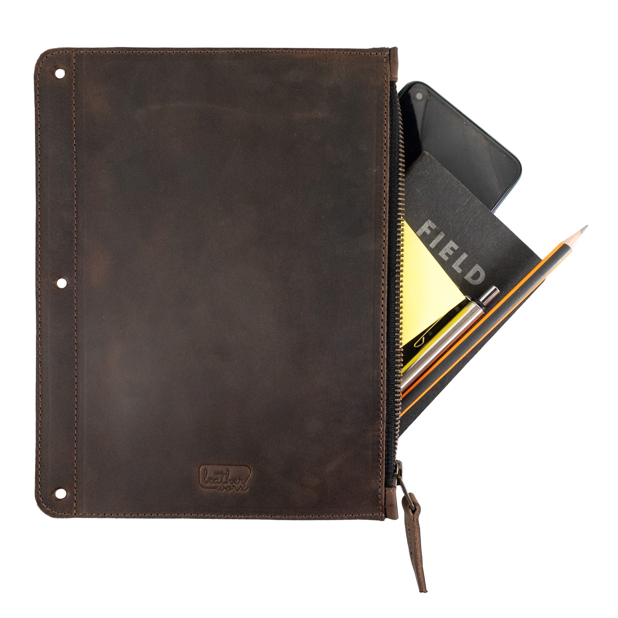 Extra Pouch for Binder - Stockyard X 'The Leather Store'
