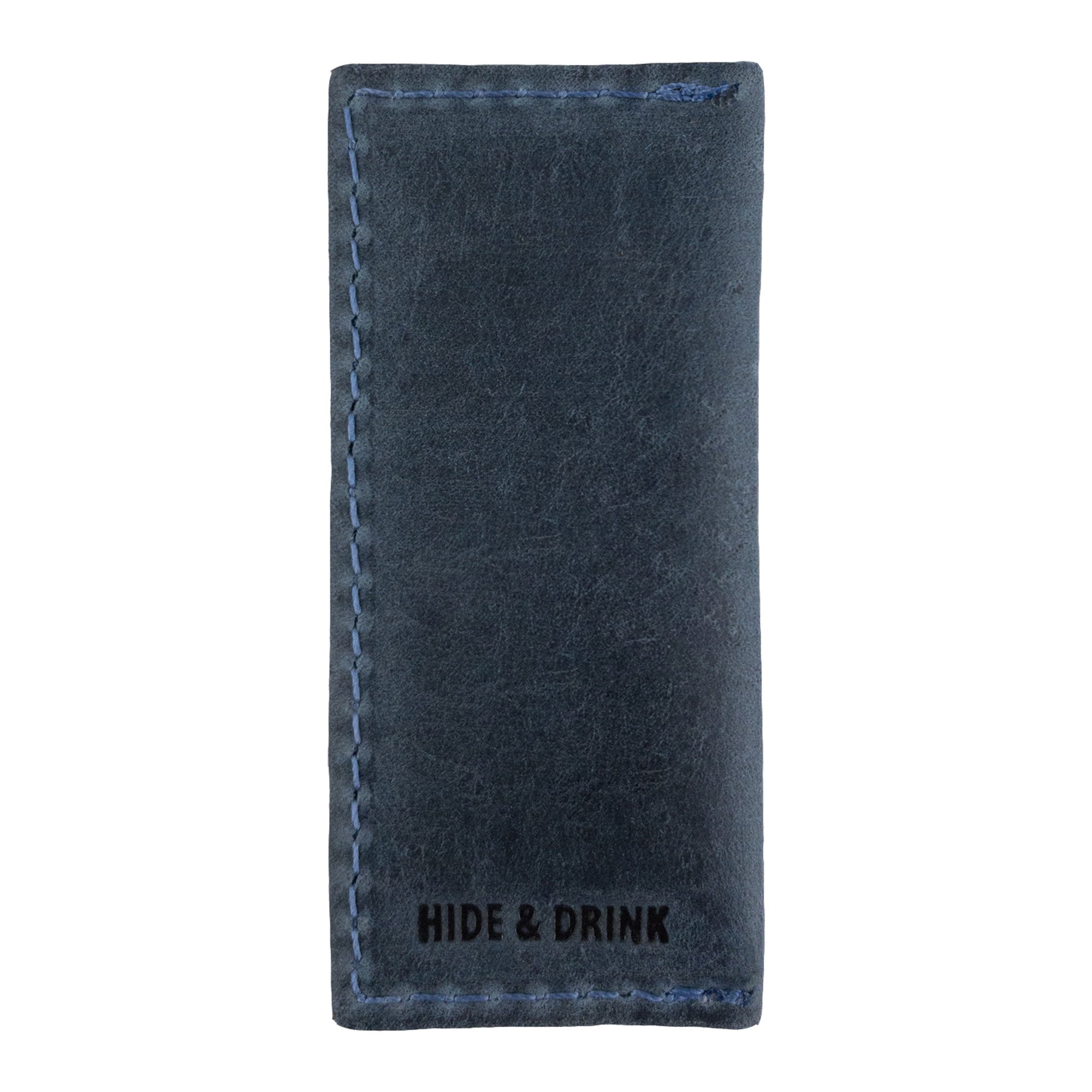 Hide & Drink Tooth Pick Case (4 Pack) displaying durable leather options for toothpick holders showcased attractively. Set of 4 Tooth Pick Cases, Cooking Accessories, Full Grain Leather, StockyardX, Small Batch Production, Hand Cut, Hand Sewn, Fire Branded, Artisan, Handmade in La Antigua Guatemala & Oaxaca Mexico.