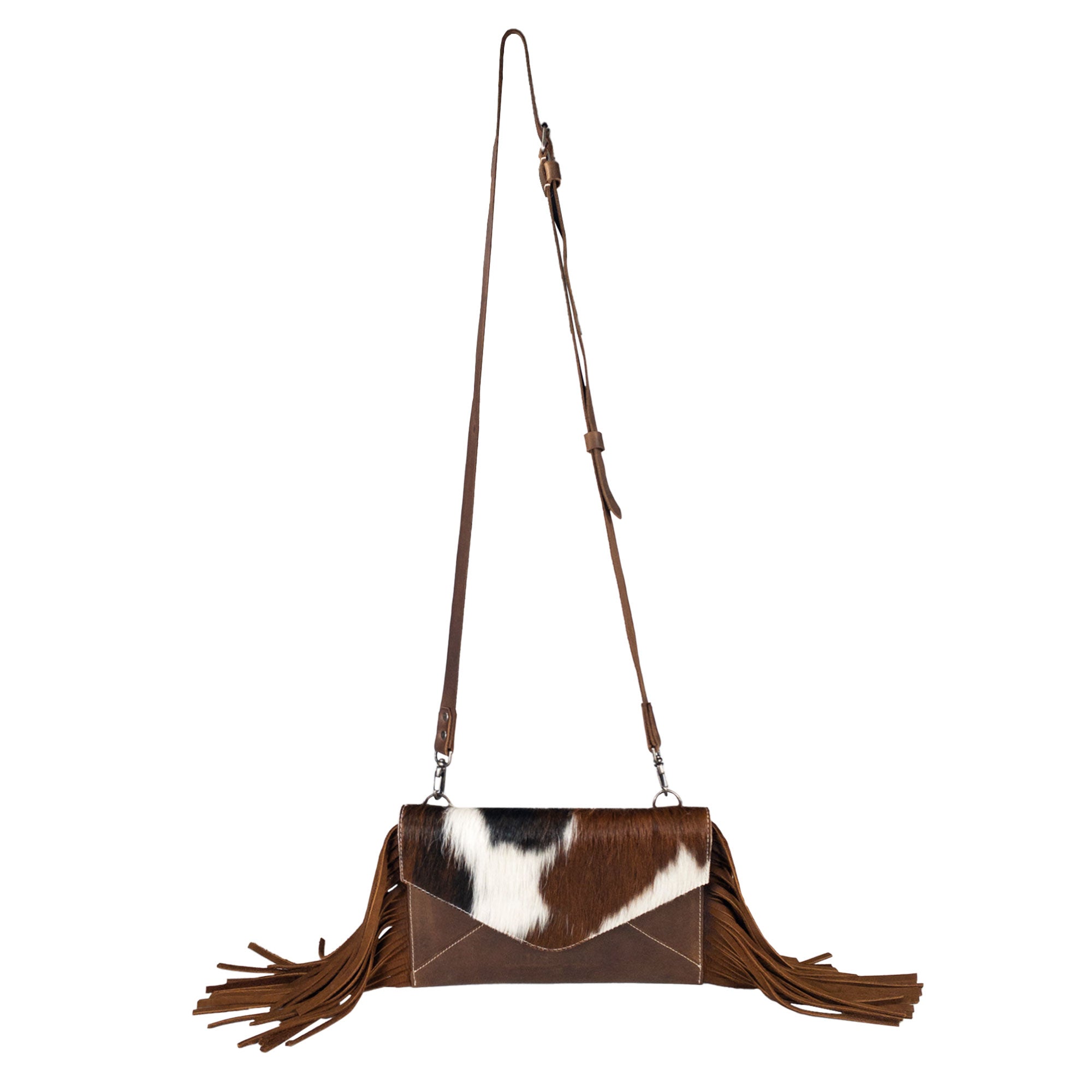 Cowgirl Crossbody Bag with Fringes - Stockyard X 'The Leather Store'