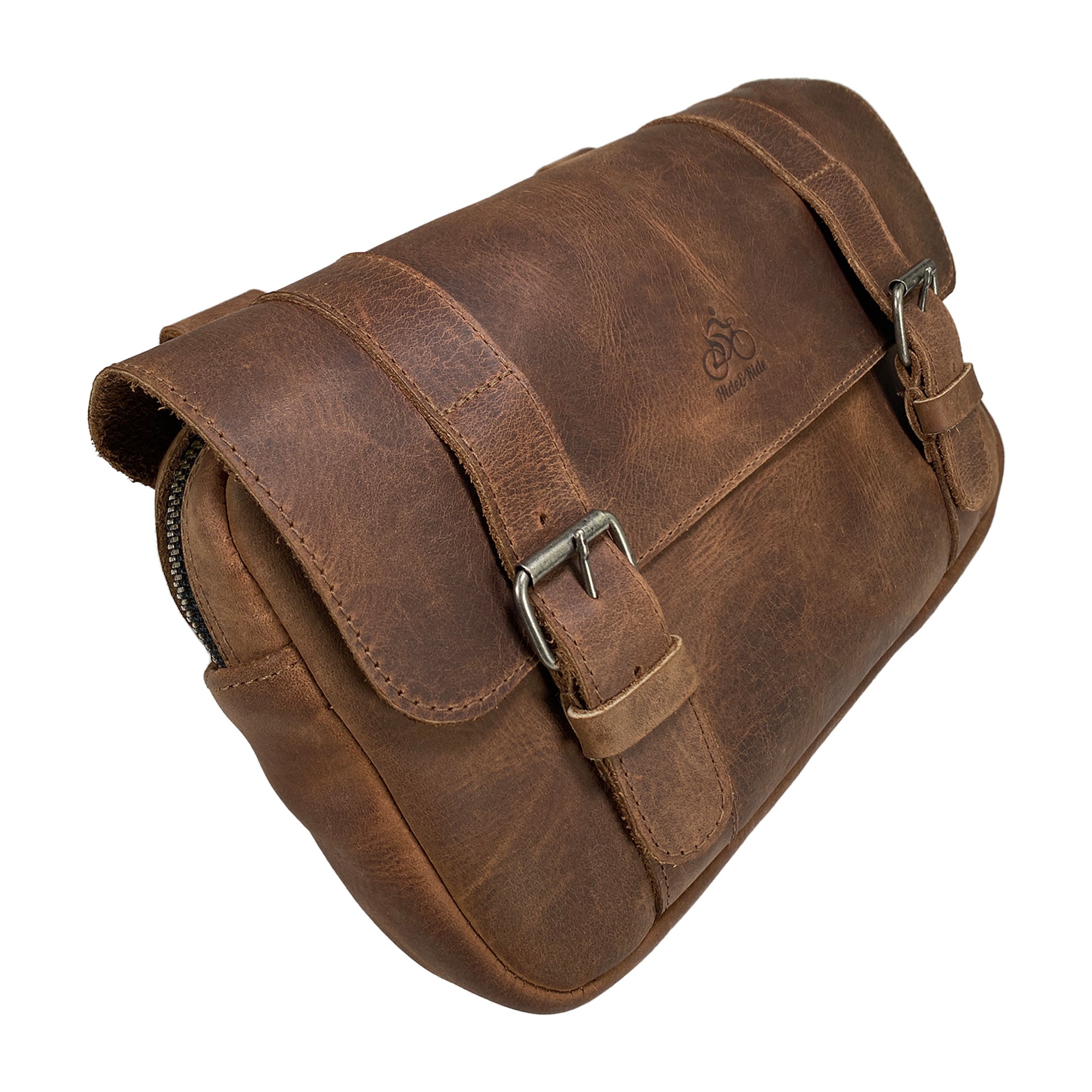 Bicycle Handlebar Bag - Stockyard X 'The Leather Store'