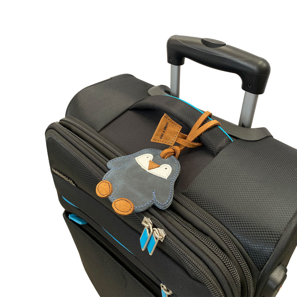 Penguin Luggage Tag - Stockyard X 'The Leather Store'