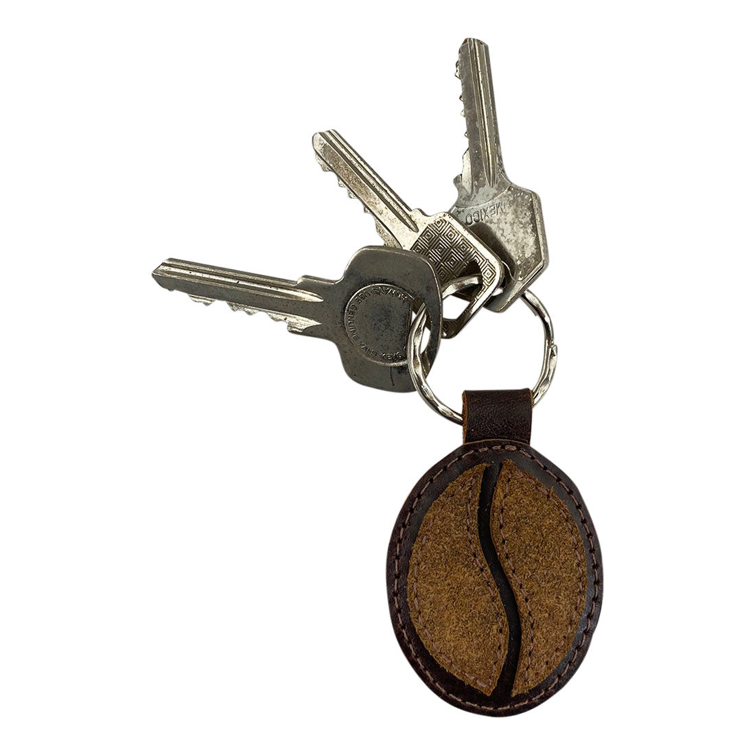 Coffee Bean Keychain - Stockyard X 'The Leather Store'