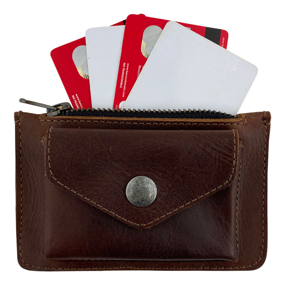 Coin Card Holder - Stockyard X 'The Leather Store'
