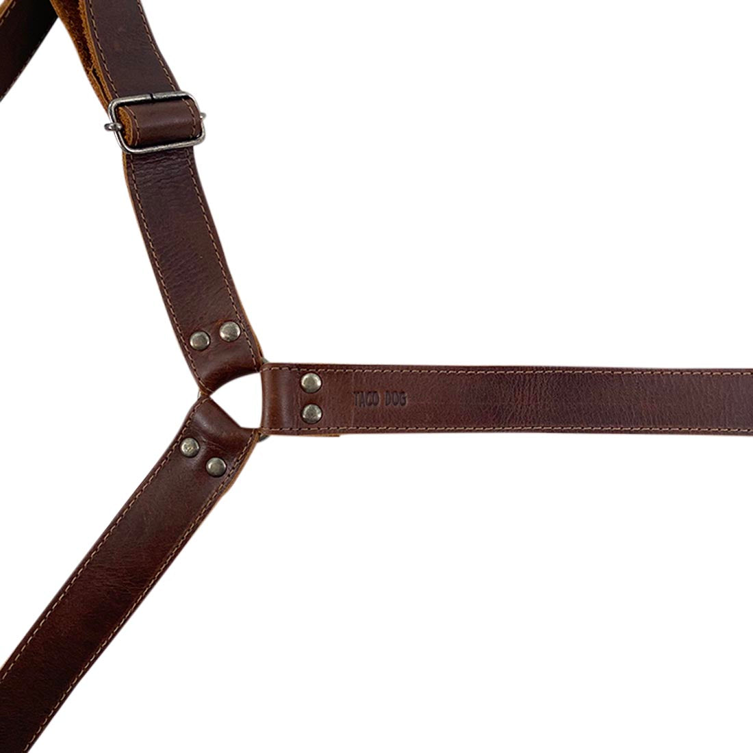 Easy Walk Leather Dog Harness - Stockyard X 'The Leather Store'