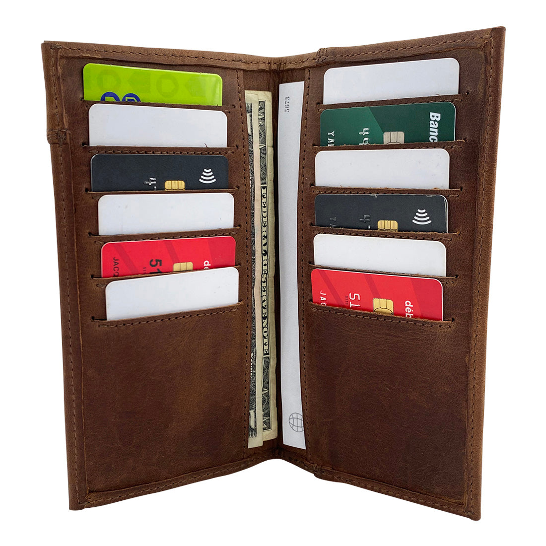 Cowboy Boot Stitch Wallet - Stockyard X 'The Leather Store'