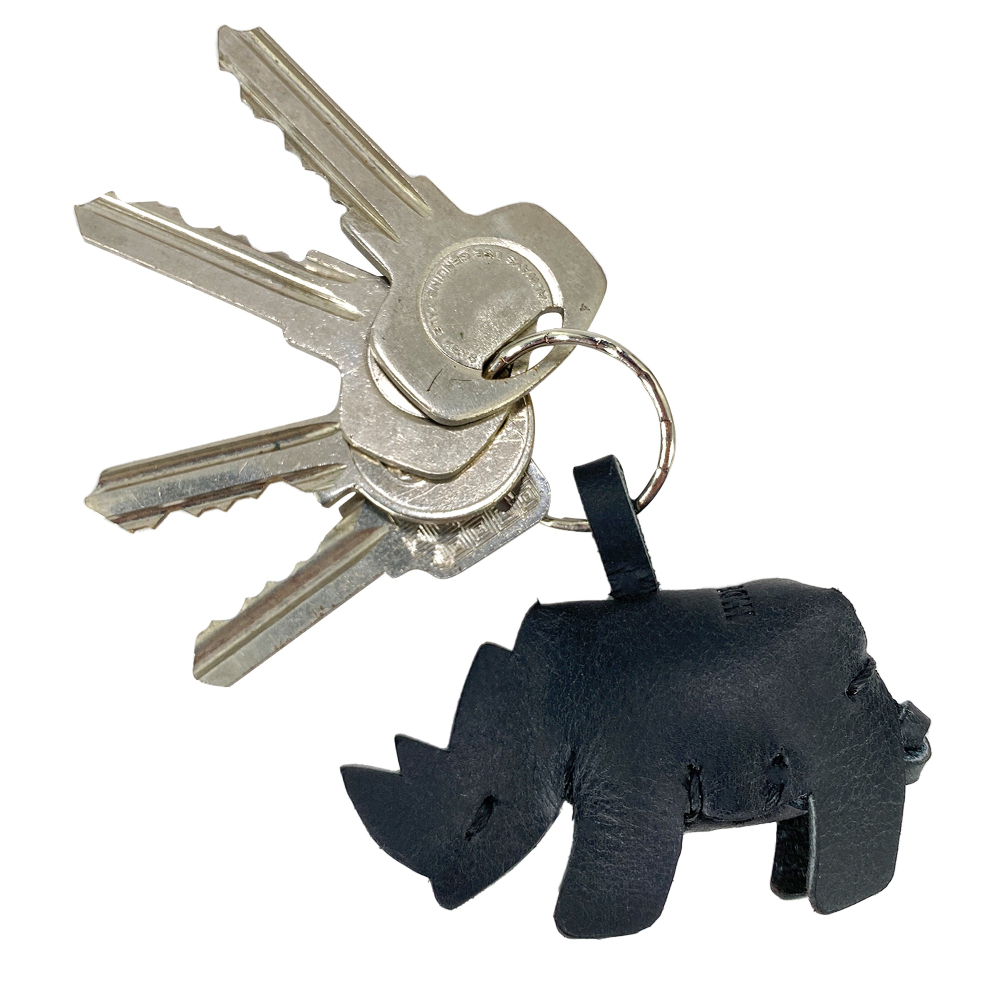 Rhino Keychain - Stockyard X 'The Leather Store'
