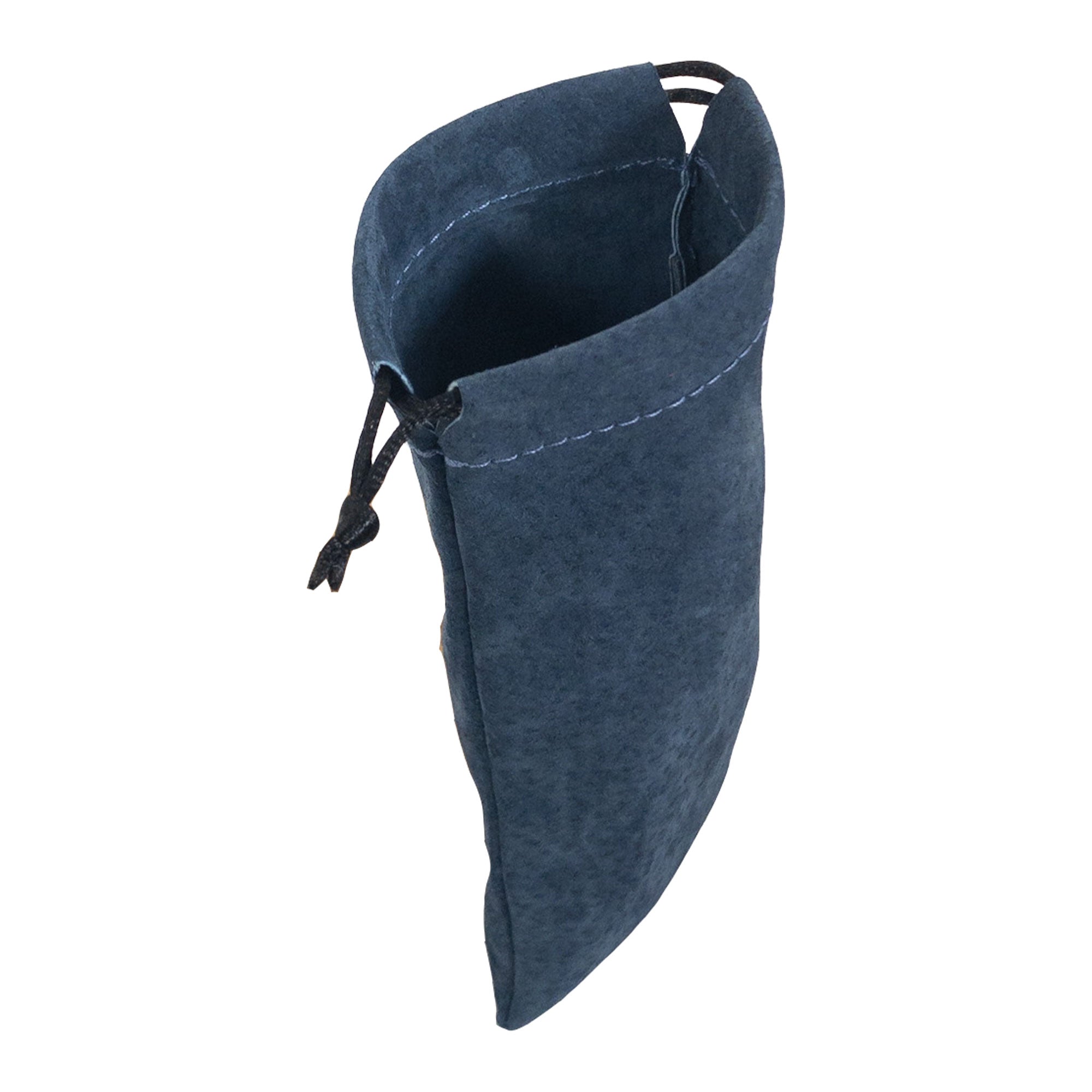 Hide & Drink Drawstring Bag for Pipe, beautifully crafted from quality sheepskin leather. Ideal for your tobacco pipe, this artisan piece features the attention to detail of craftsmen in Guatemala & Oaxaca.