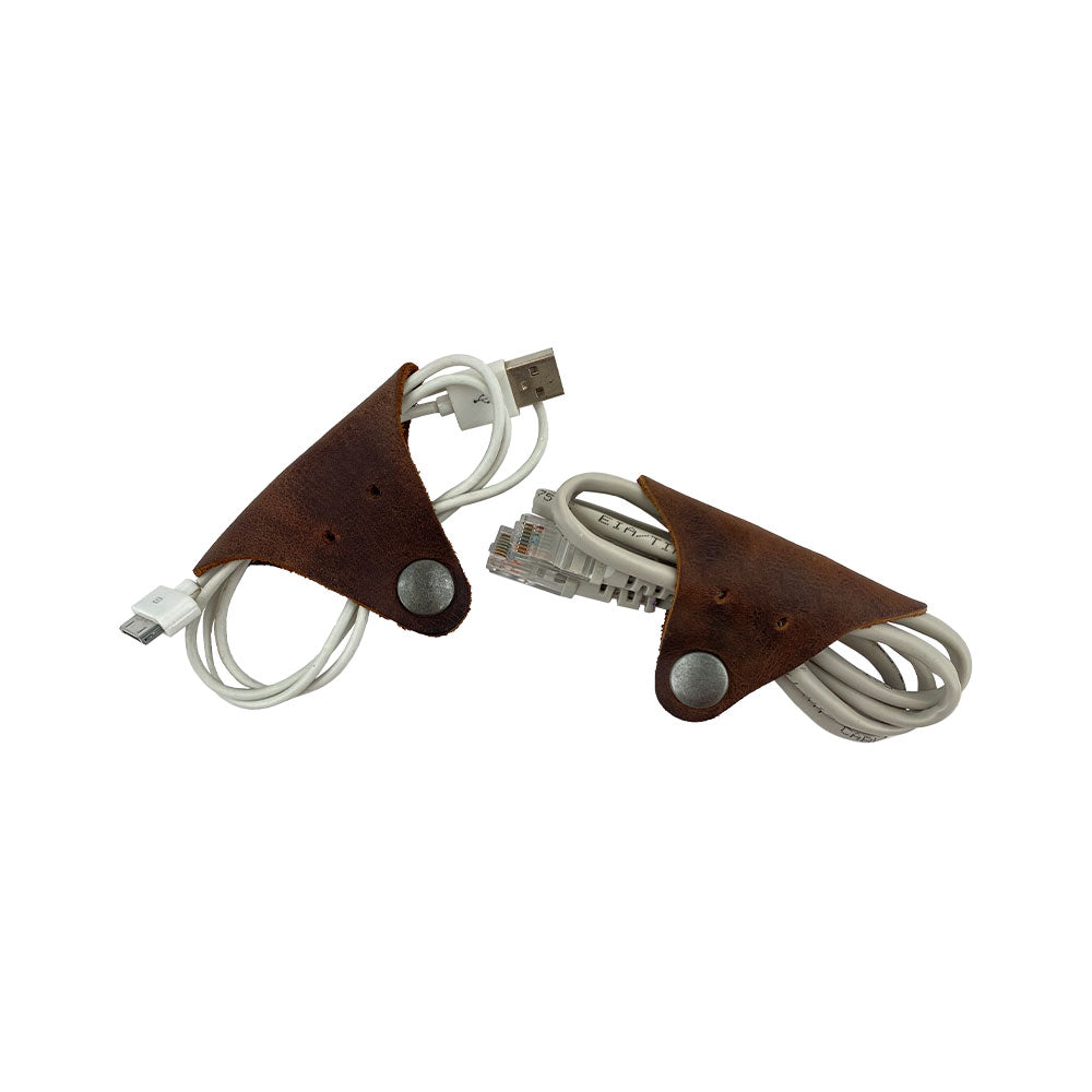 Fox Shaped Cord Keeper (2-Pack) - Stockyard X 'The Leather Store'