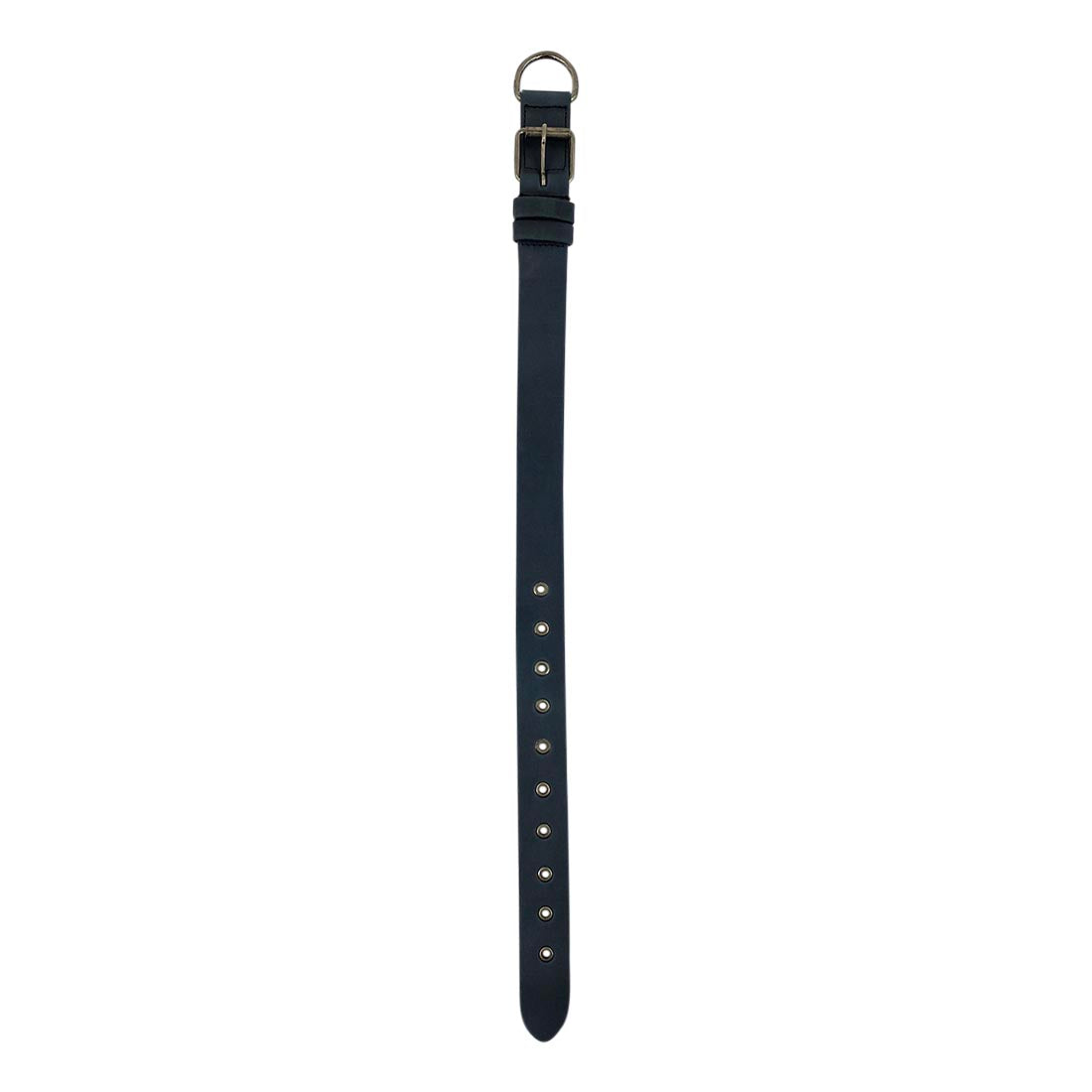 Stylish Thick Leather Dog Collar for Medium Size Dog (12 to 21 Inches) by Taco Dog, ensuring a comfortable fit for your pet. This artisan collar, a thoughtful dog lover gift, is made with handmade quality from La Antigua Guatemala.