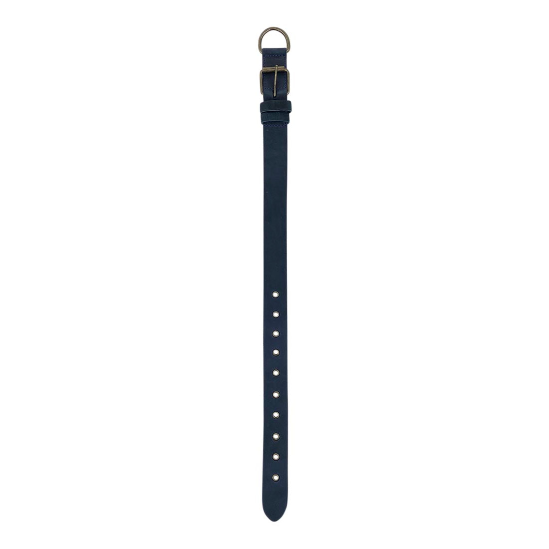 Elegant Thick Leather Dog Collar for Medium Size Dog (12 to 21 Inches) from Taco Dog, ensuring style for your furry friend. Ideal for dog lovers, reflecting artisan quality and handmade craftsmanship from La Antigua Guatemala.