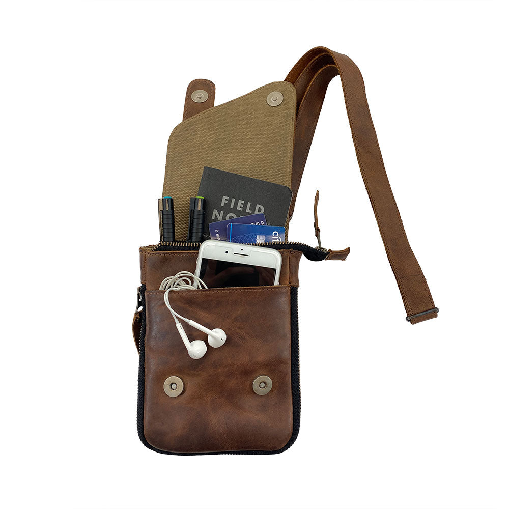 Satchel Waist Bag - Stockyard X 'The Leather Store'
