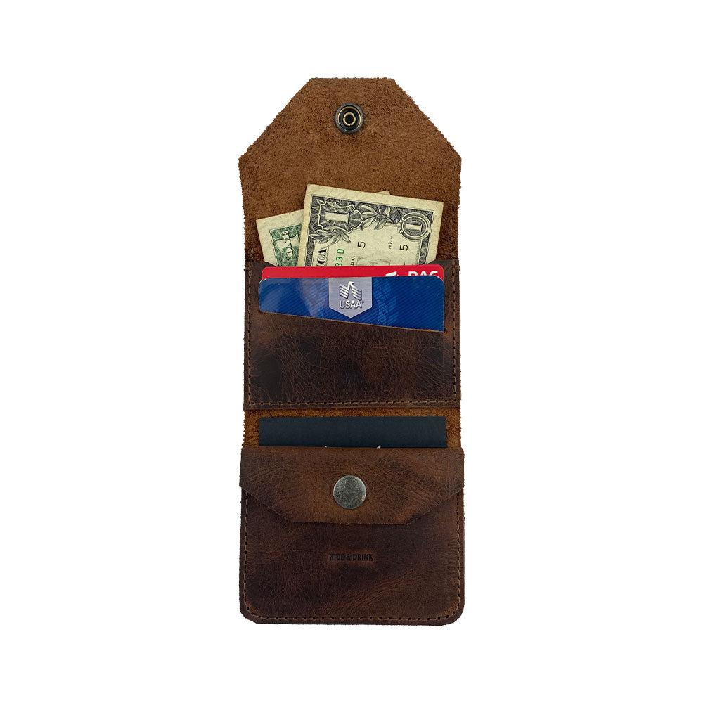 Stylish Envelope Wallet - Stockyard X 'The Leather Store'