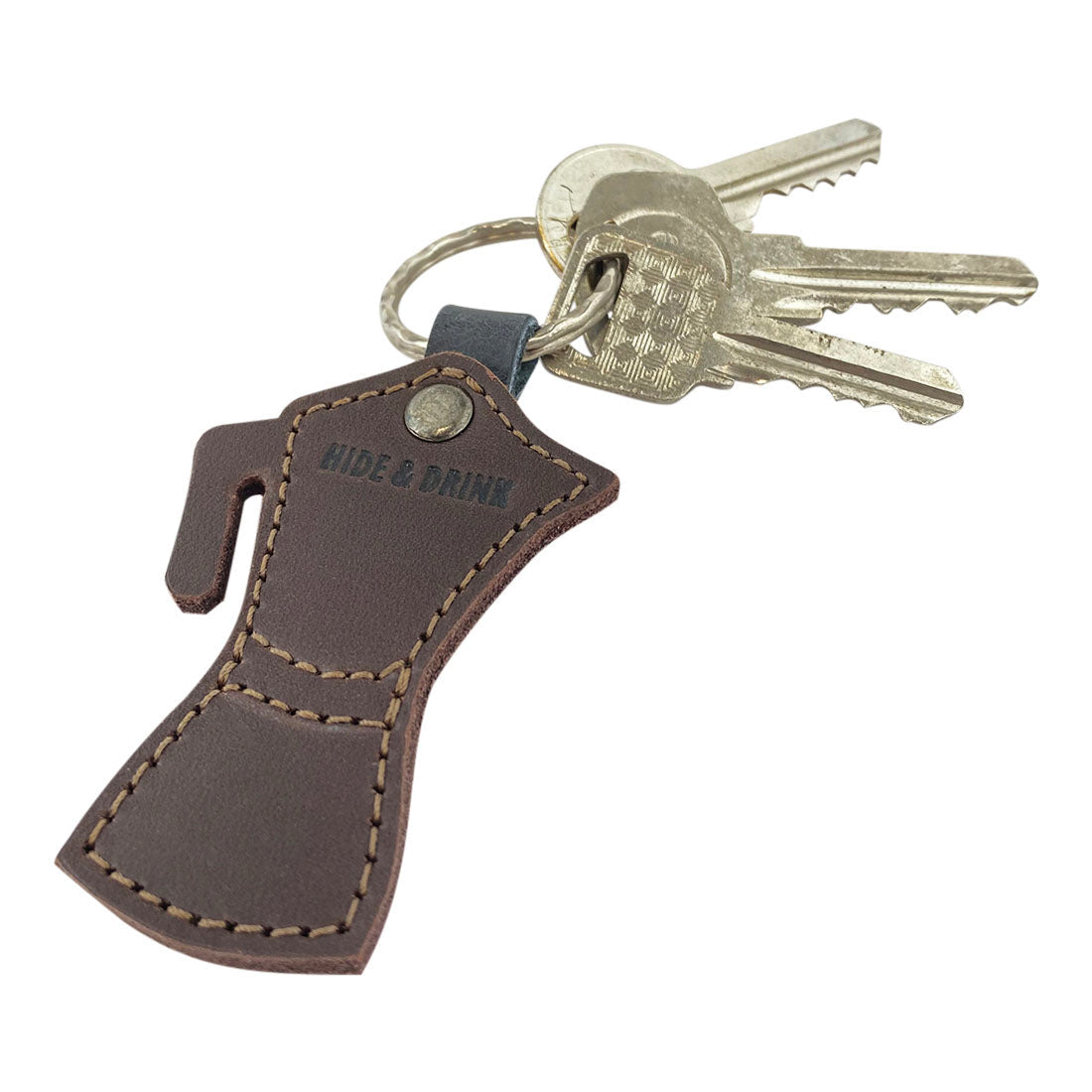 Moka Pot Keychain - Stockyard X 'The Leather Store'