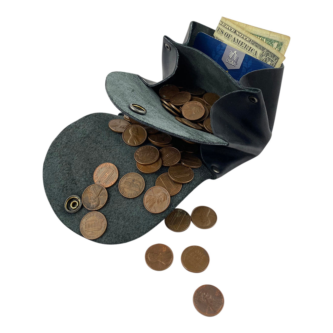 Vintage Cash Case - Stockyard X 'The Leather Store'