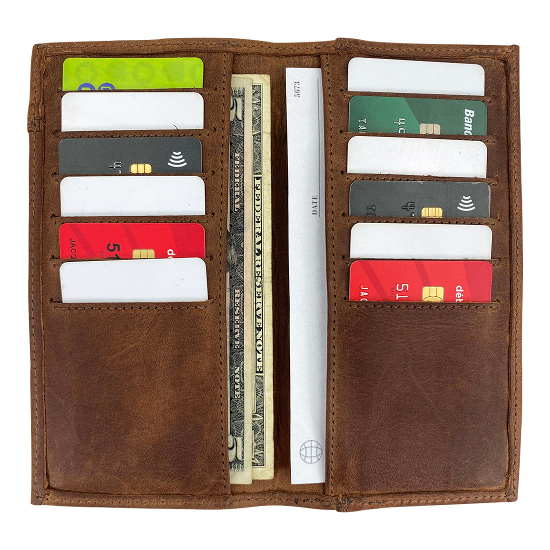 Cowboy Boot Stitch Wallet - Stockyard X 'The Leather Store'