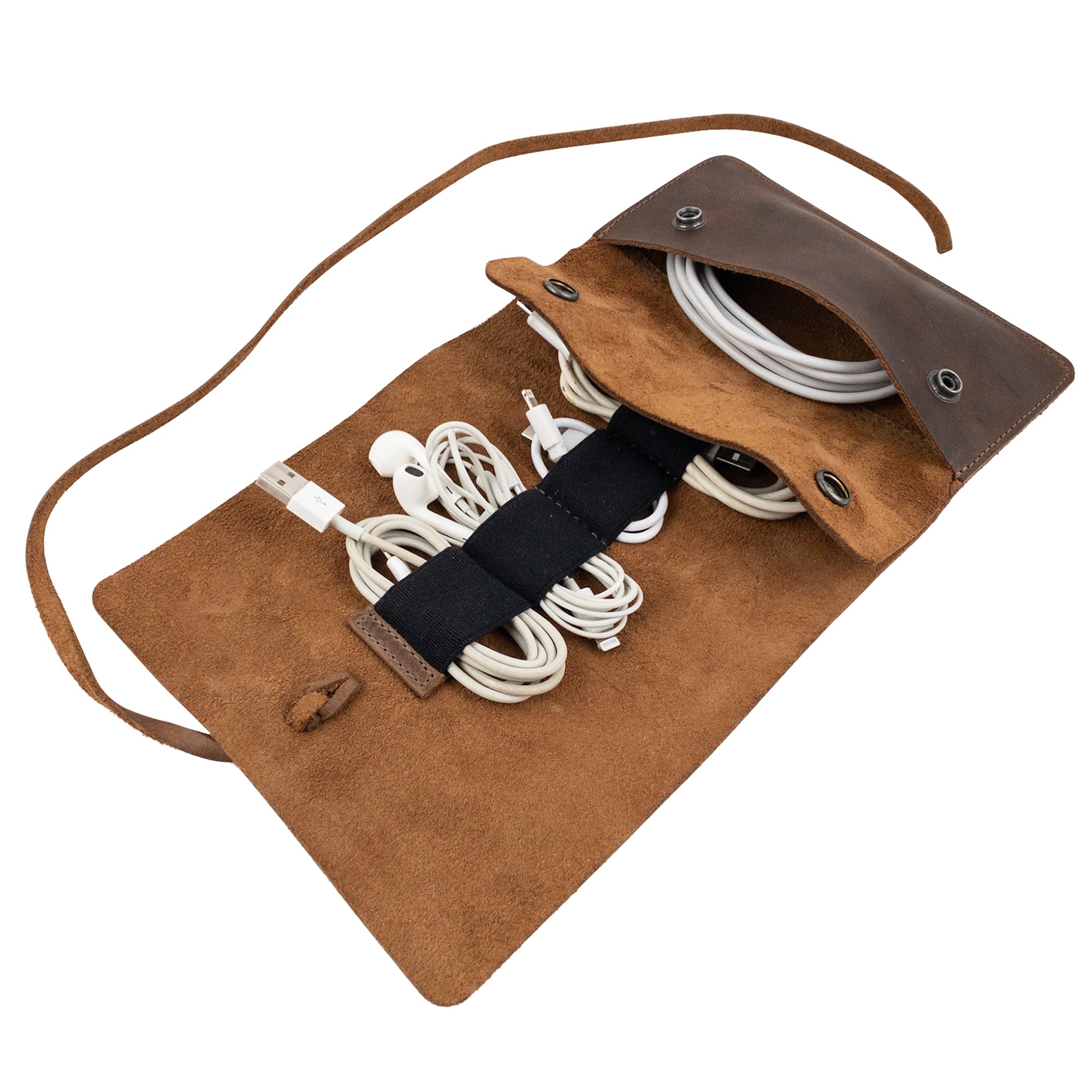 Cable Roll Case - Stockyard X 'The Leather Store'