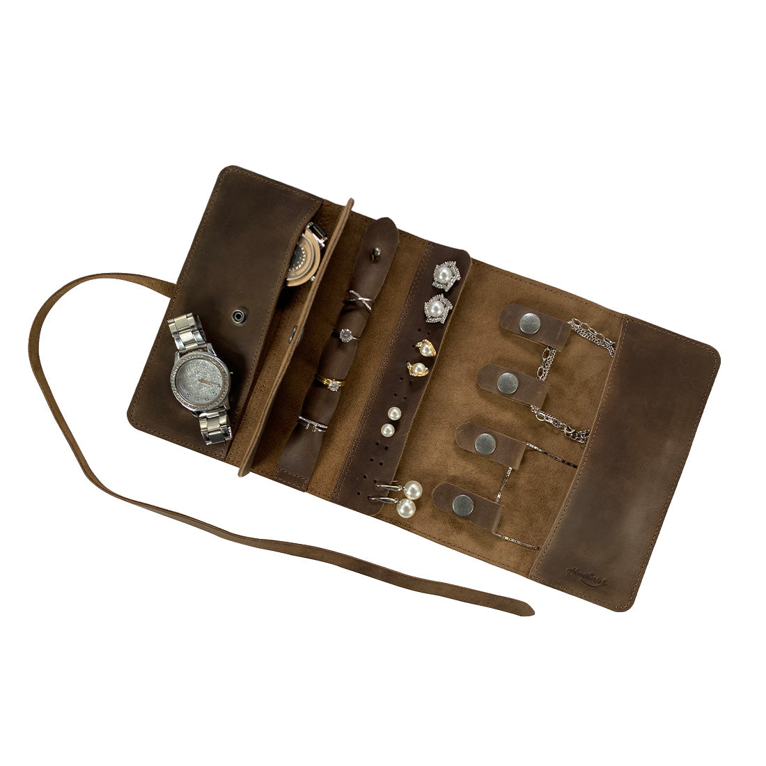 Jewelry Roll - Stockyard X 'The Leather Store'