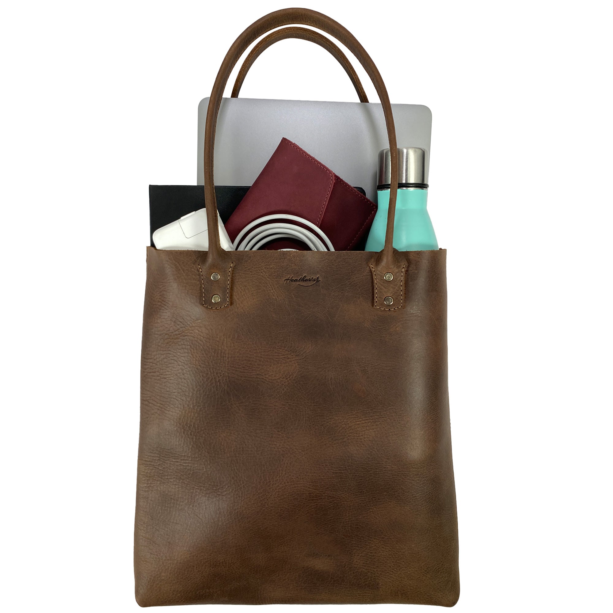 Flat Tote Bag - Stockyard X 'The Leather Store'
