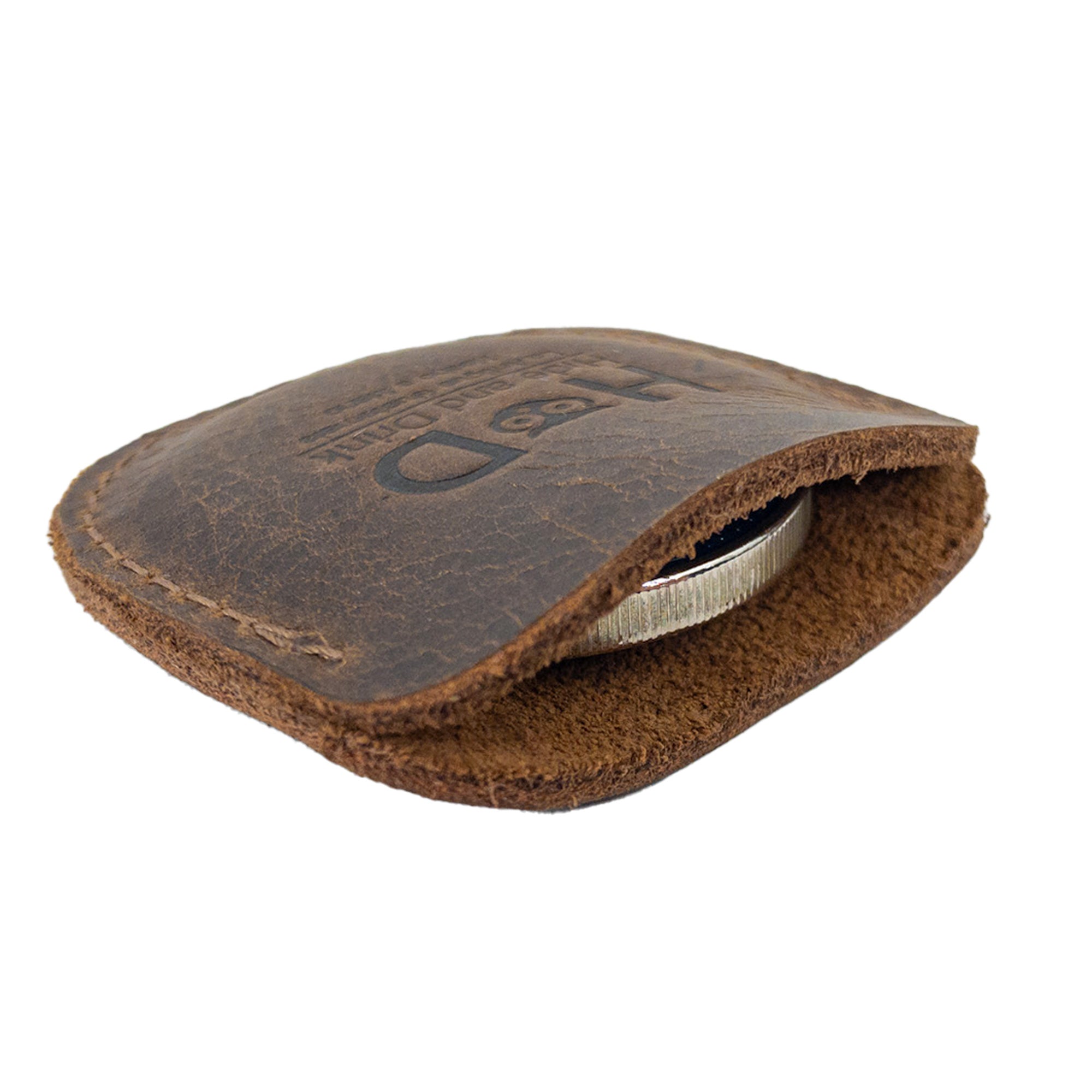 Rounded Coin Case - Stockyard X 'The Leather Store'