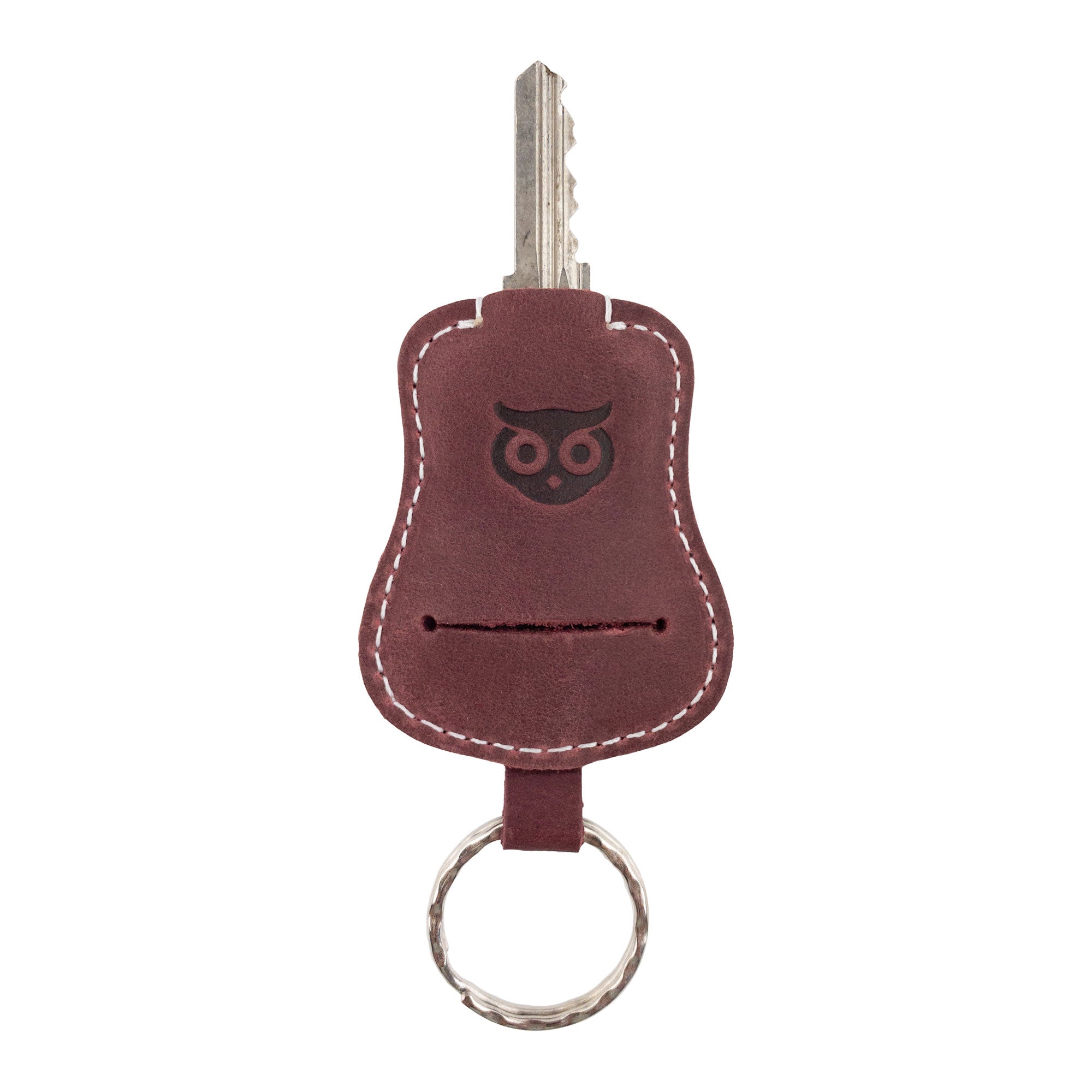 Guitar Keychain by Hide & Drink displaying multiple angles to showcase its clever design. This key holder made from Full Grain Leather emphasizes artisan craftsmanship from small batch production in La Antigua Guatemala & Oaxaca Mexico.