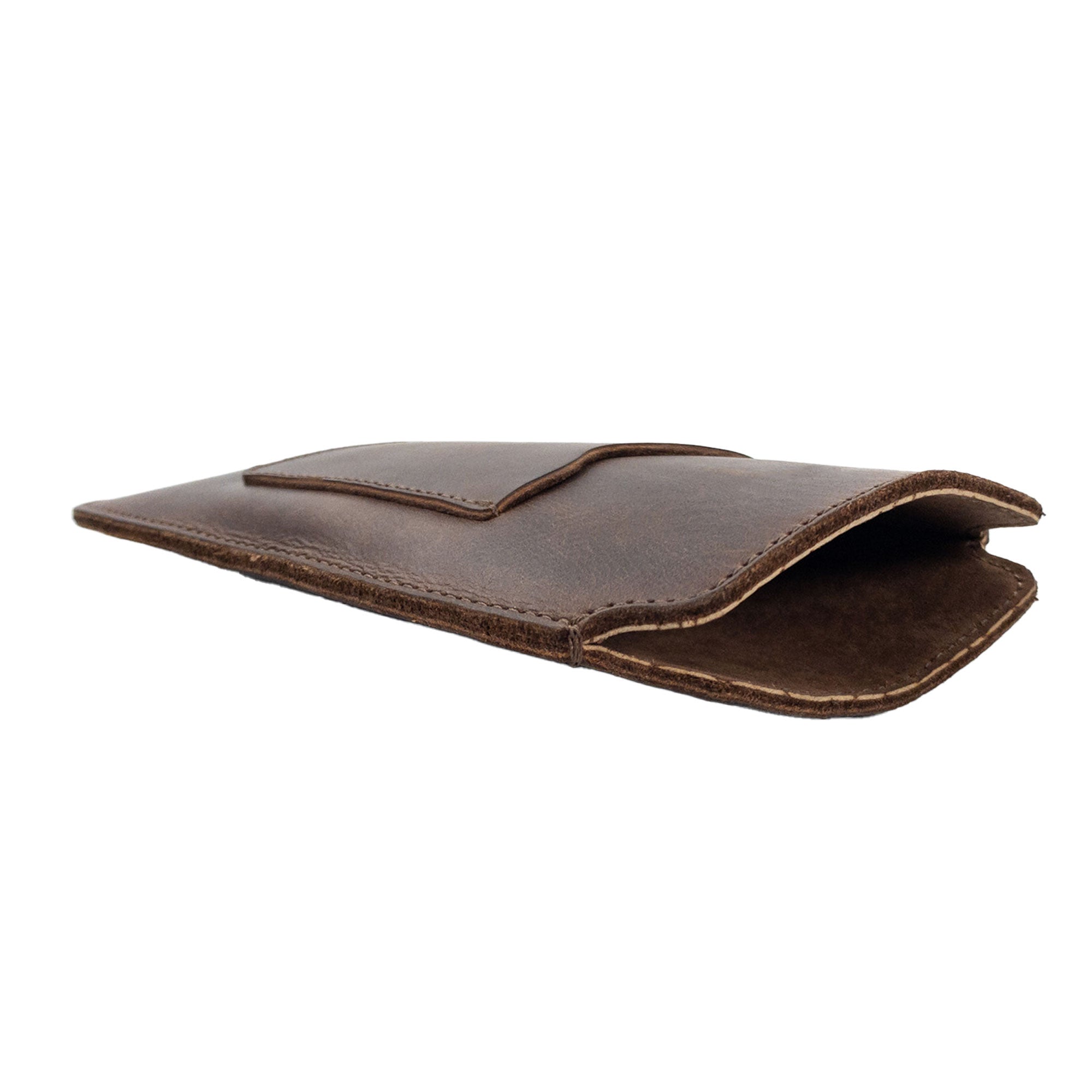 Rustic Sleeve Compatible with iPhone 13/14 Pro Max - Stockyard X 'The Leather Store'