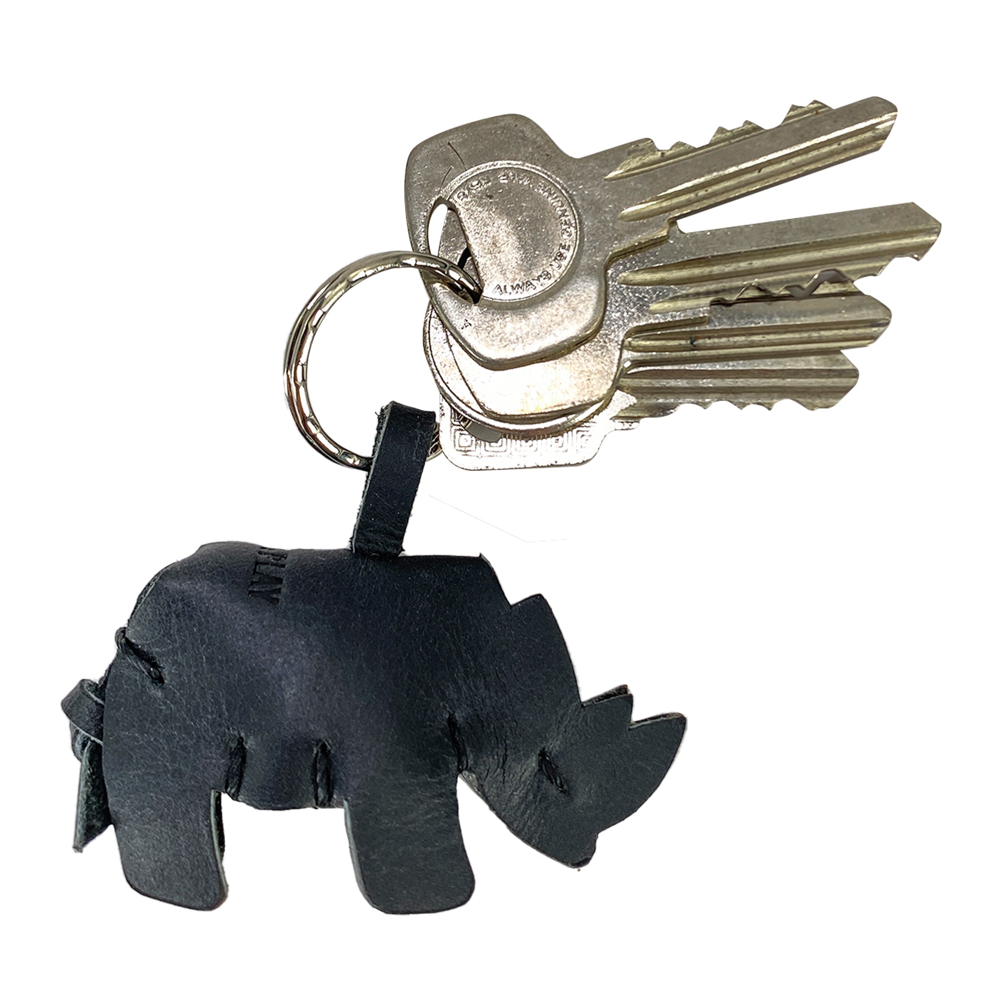 Rhino Keychain - Stockyard X 'The Leather Store'